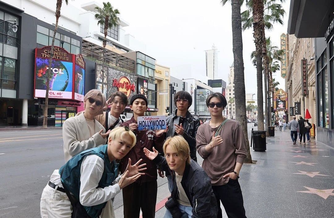Travis Japan今年3月赴美留學Long Stay,成員坦言跟在日本有工作人員照顧大不同。(翻攝Travis Japan IG)