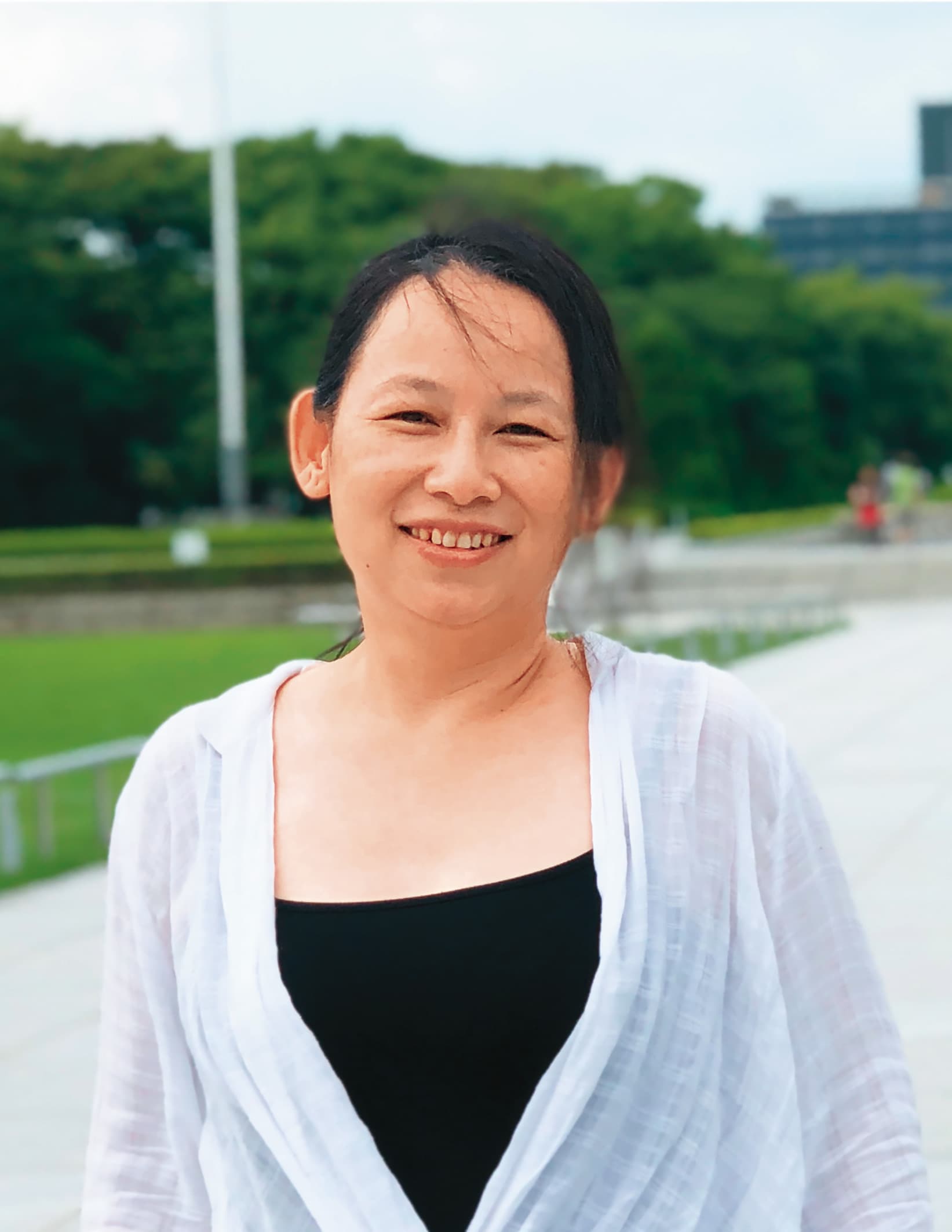 原能會輻射防護處處長張淑君的升官論文與博士論文內容雷同。（翻攝生技醫療科技政策研究中心網站）