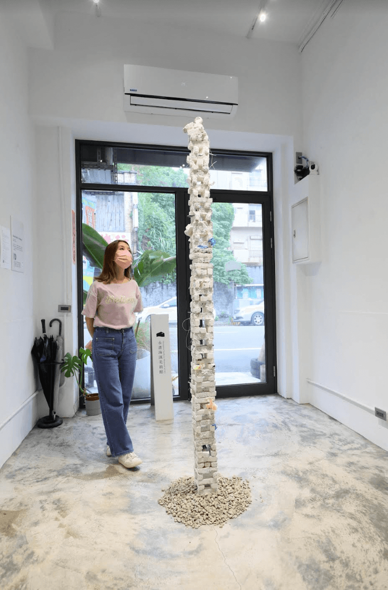 作品《未來痕跡》引領觀看者想像未來的基隆會剩下什麼?