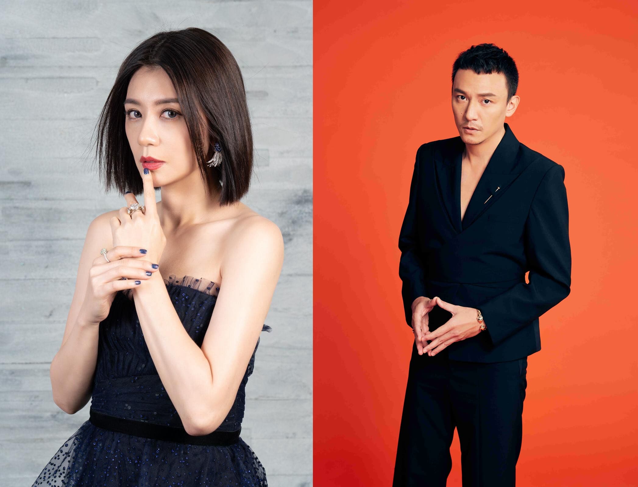 上屆影帝后張震、賈靜雯照慣例回娘家,將為新出爐影帝后加冕。(金馬執委會)
