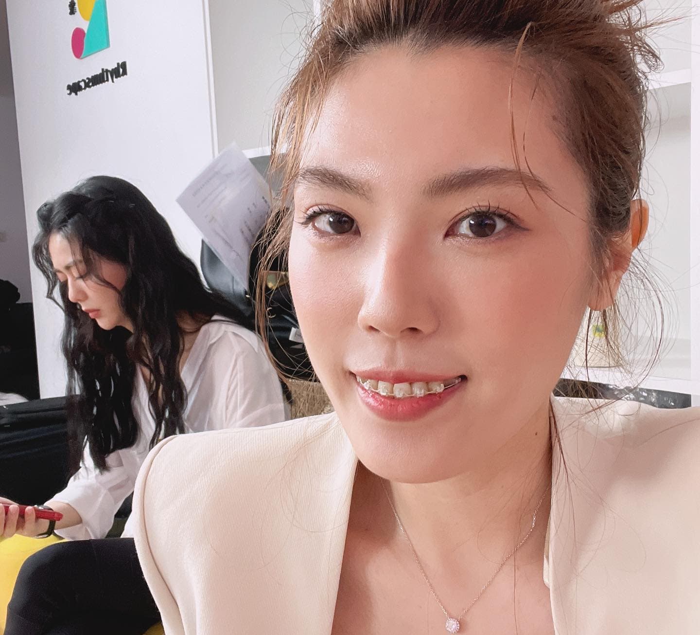 理科太太因下架與前夫有關的貼文才被發現婚變一事。(理科太太臉書)