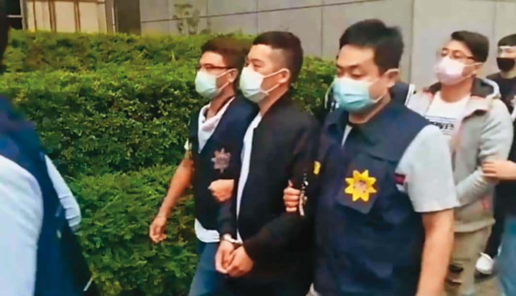 刑事局上週查獲黑幫分子介入都更案,目前也針對蘆洲火警案持續偵辦中。(警方提供)