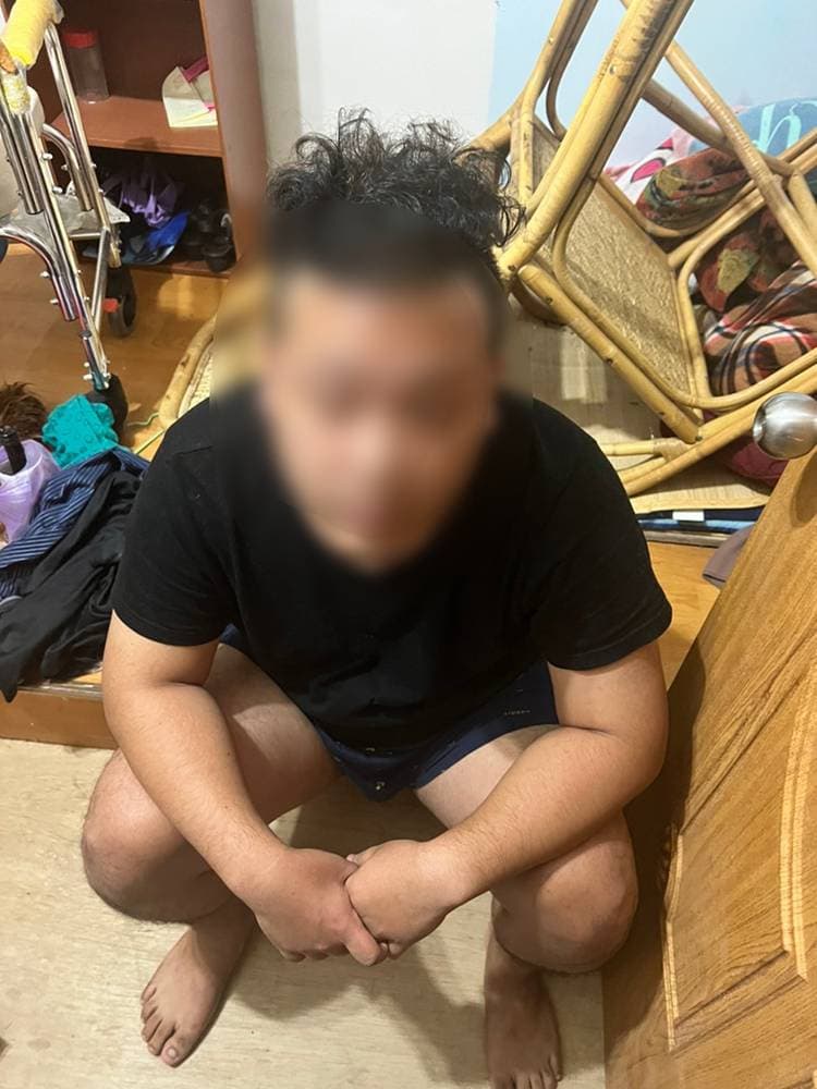 共犯吳男遭逮。(翻攝畫面)