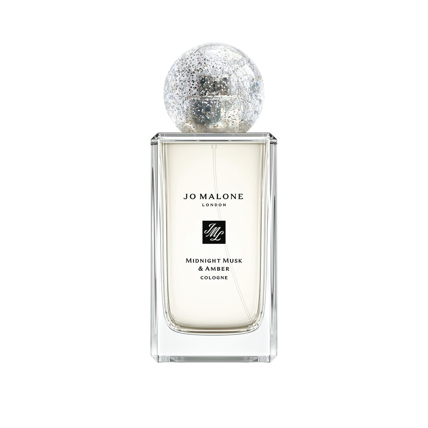歡樂雪花耶誕午夜麝香與琥珀香水,NT$5,600/100ml 。(Jo Malone London提供)