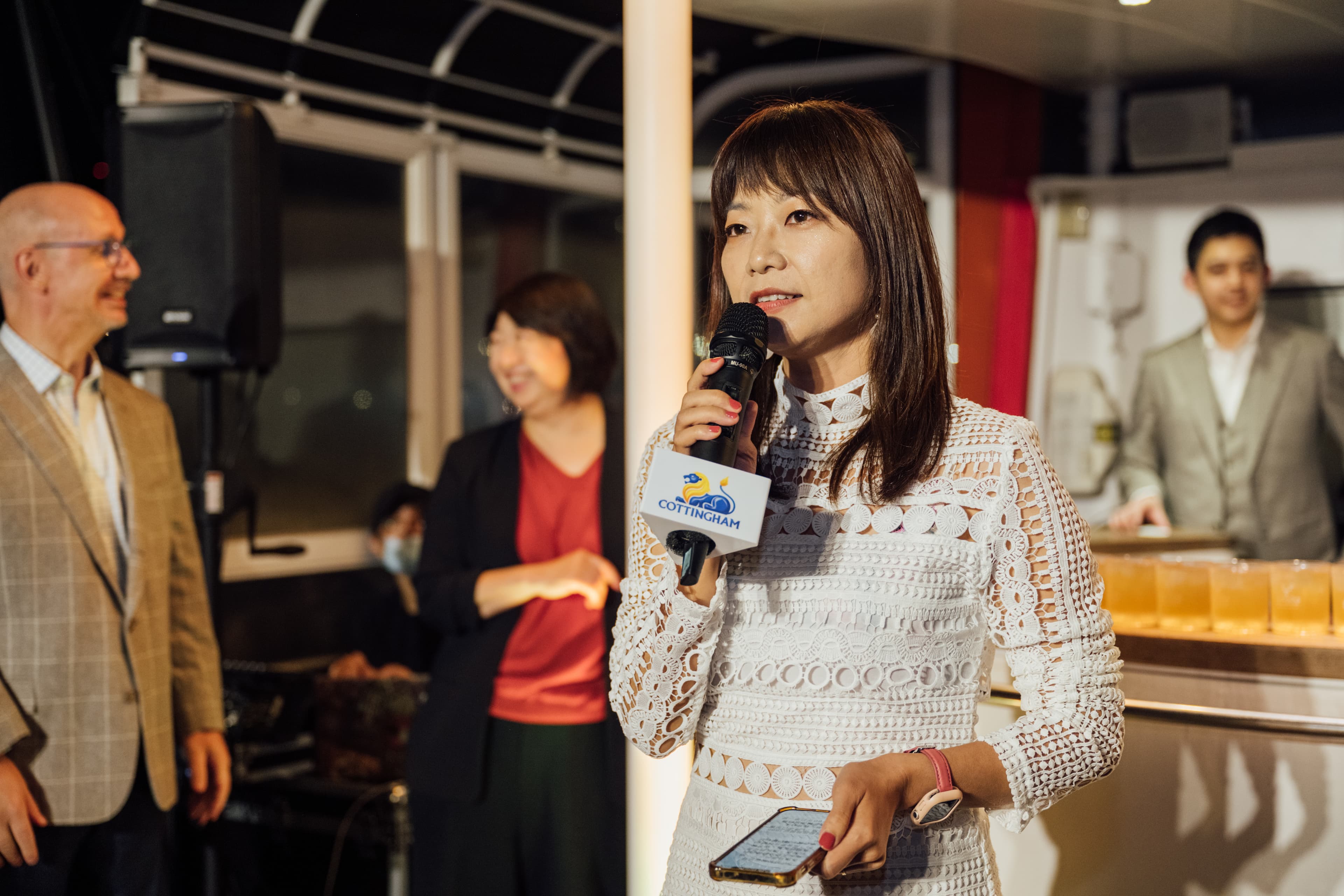 「高登麥克菲爾」台灣總代理「廷漢企業」的行銷總監Matty Huang。(廷漢企業提供)