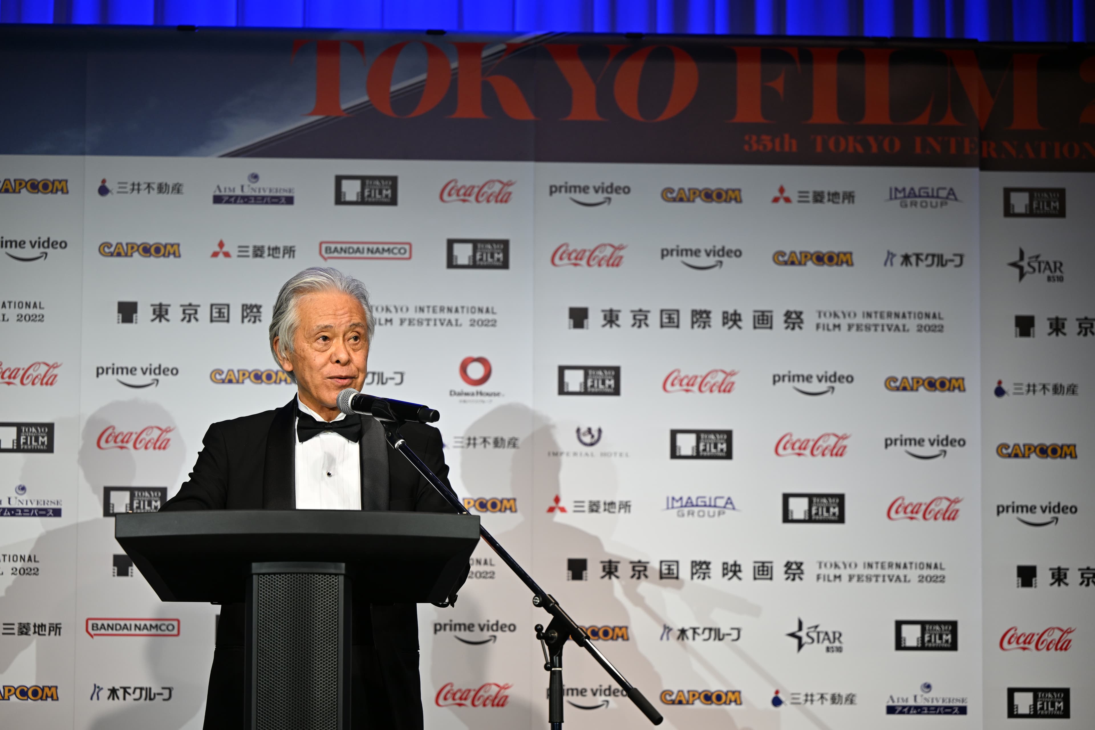 東京影展主席安藤裕康盼明年能邀請更多的海外影人一起到東京出席盛會。（東京國際影展提供）