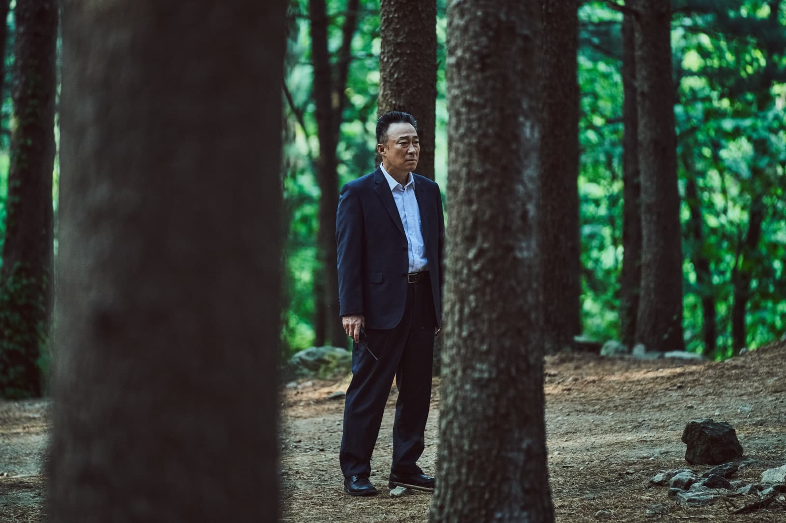 李星民因為拍《舊案尋兇》有大量奔跑動作戲，原本高血糖的他竟恢復正常值。（Disney+提供）