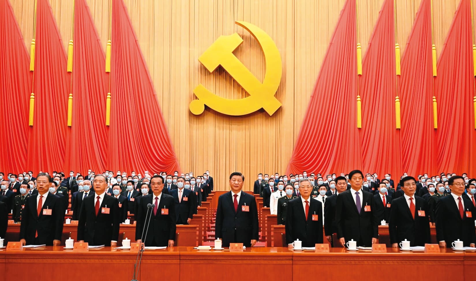 中共二十大落幕後,不少學者認為兩岸關係將變得更加尖銳。(翻攝人民日報臉書)