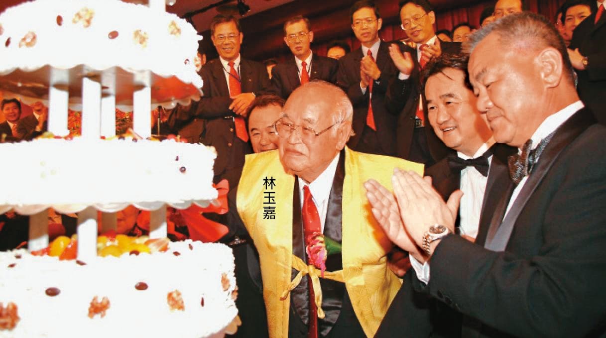 林玉嘉一手創辦台玻,之後將公司交由林伯豐、林伯實等二代經營。(台玻提供)