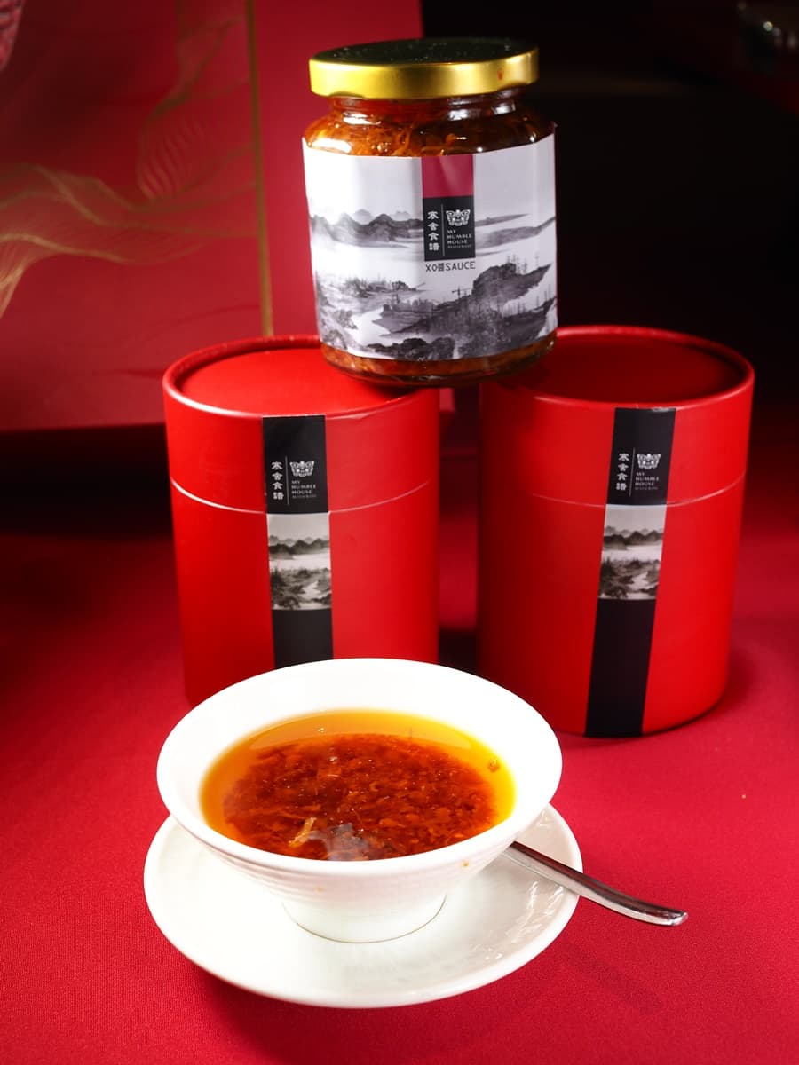 「寒舍食譜XO醬」也是搭配送禮的好選擇。（599元／瓶）