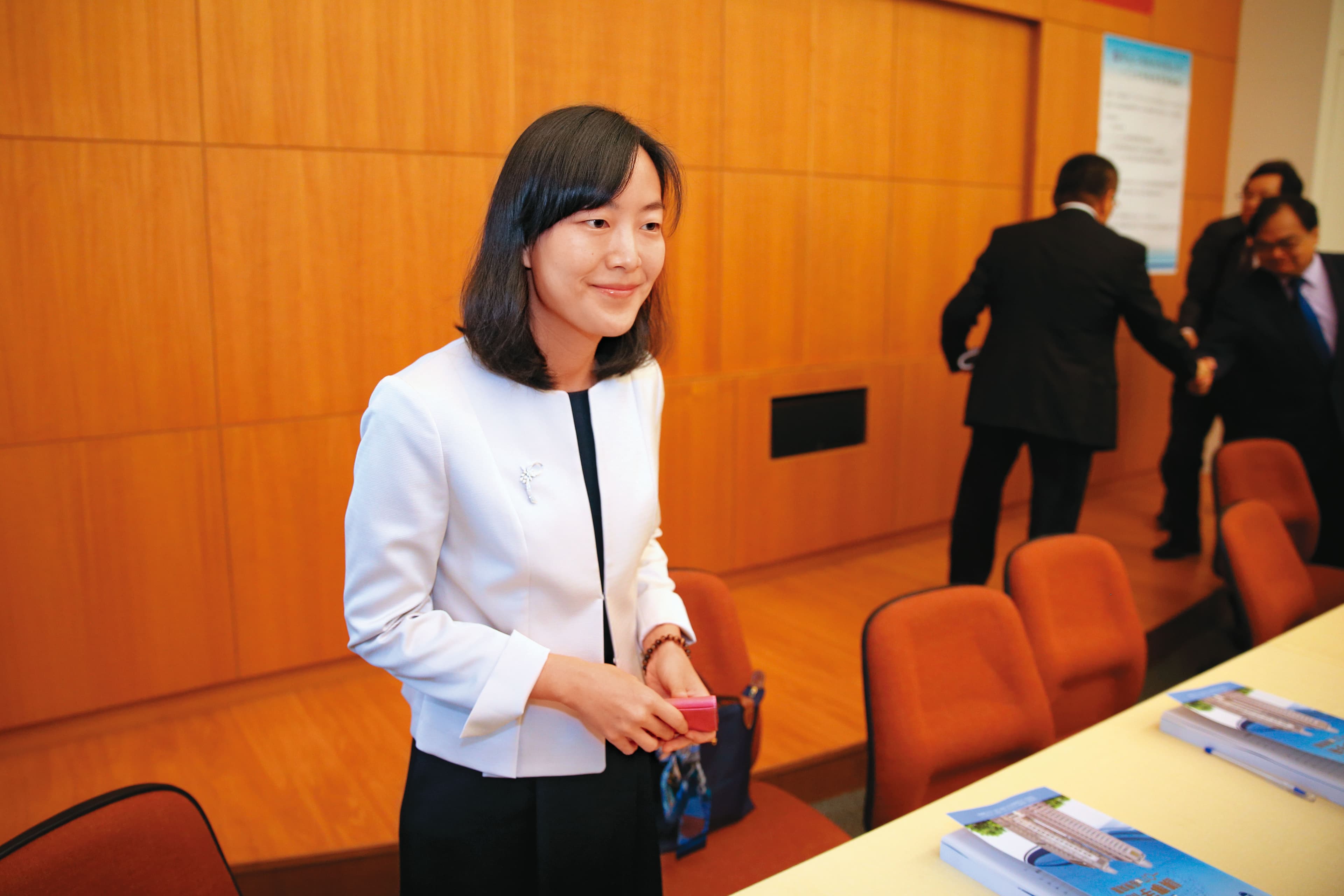 擋不住越南工資飆漲,傳品牌客戶要求鞋業大咖寶成前往印度設廠。圖為寶成執行長蔡佩君。