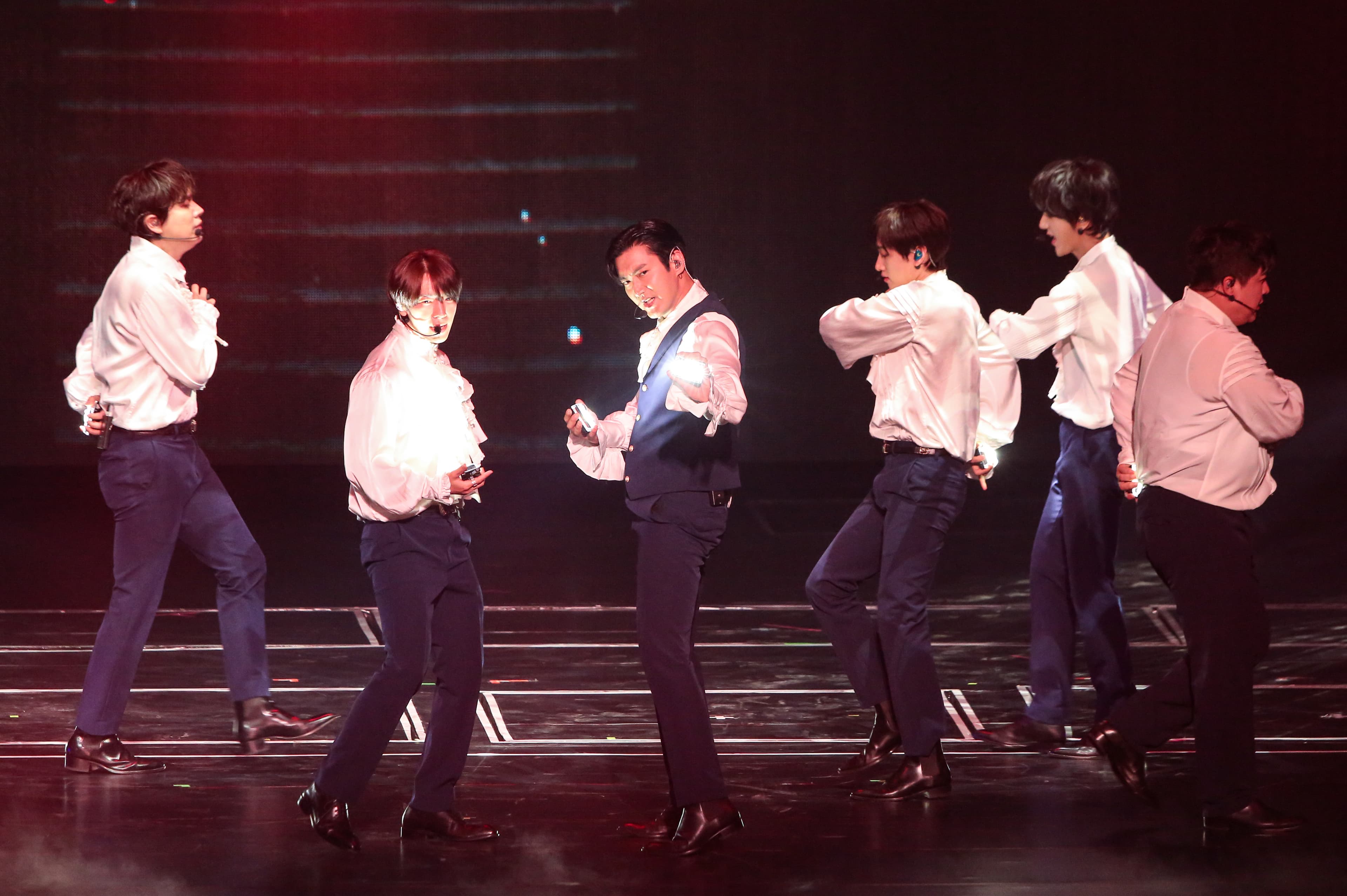 Super Junior久違再登台北小巨蛋,在粉絲的尖叫聲中魅力全開。