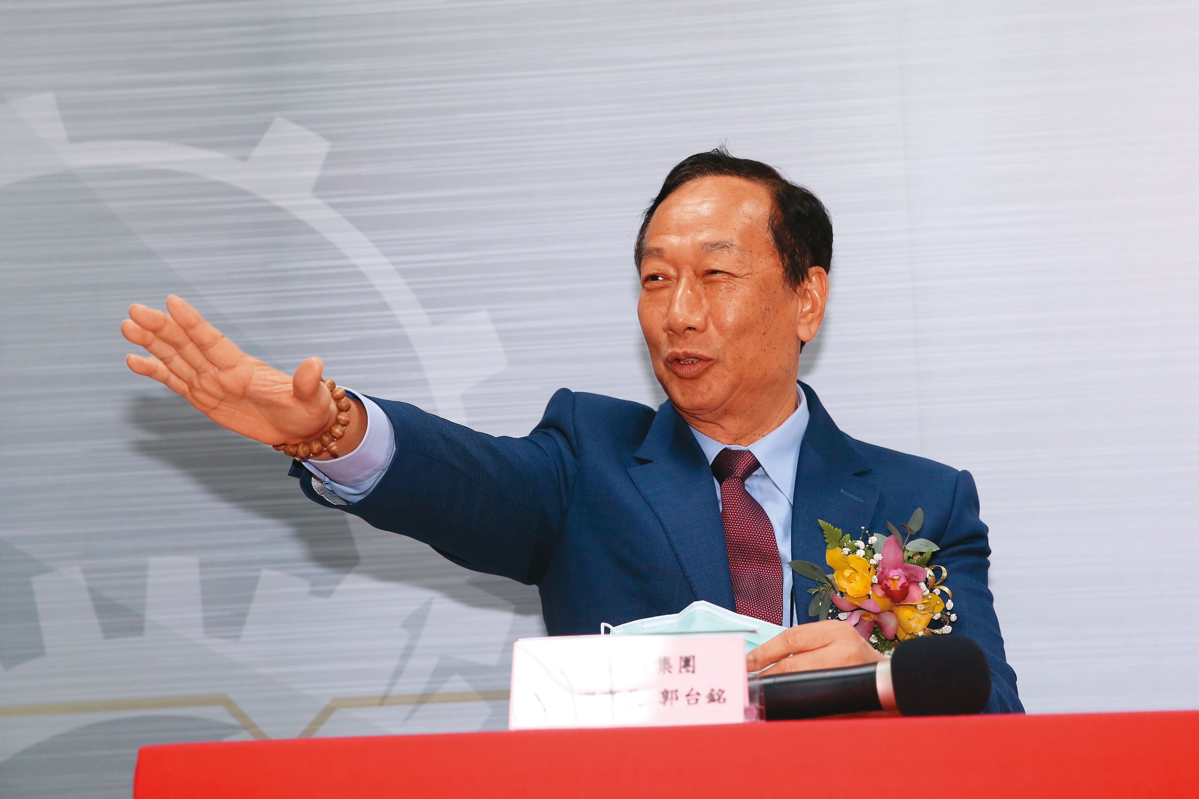 郭台銘未在此次大選中現身,主要是顧及鴻海形象及避免政治紛擾。