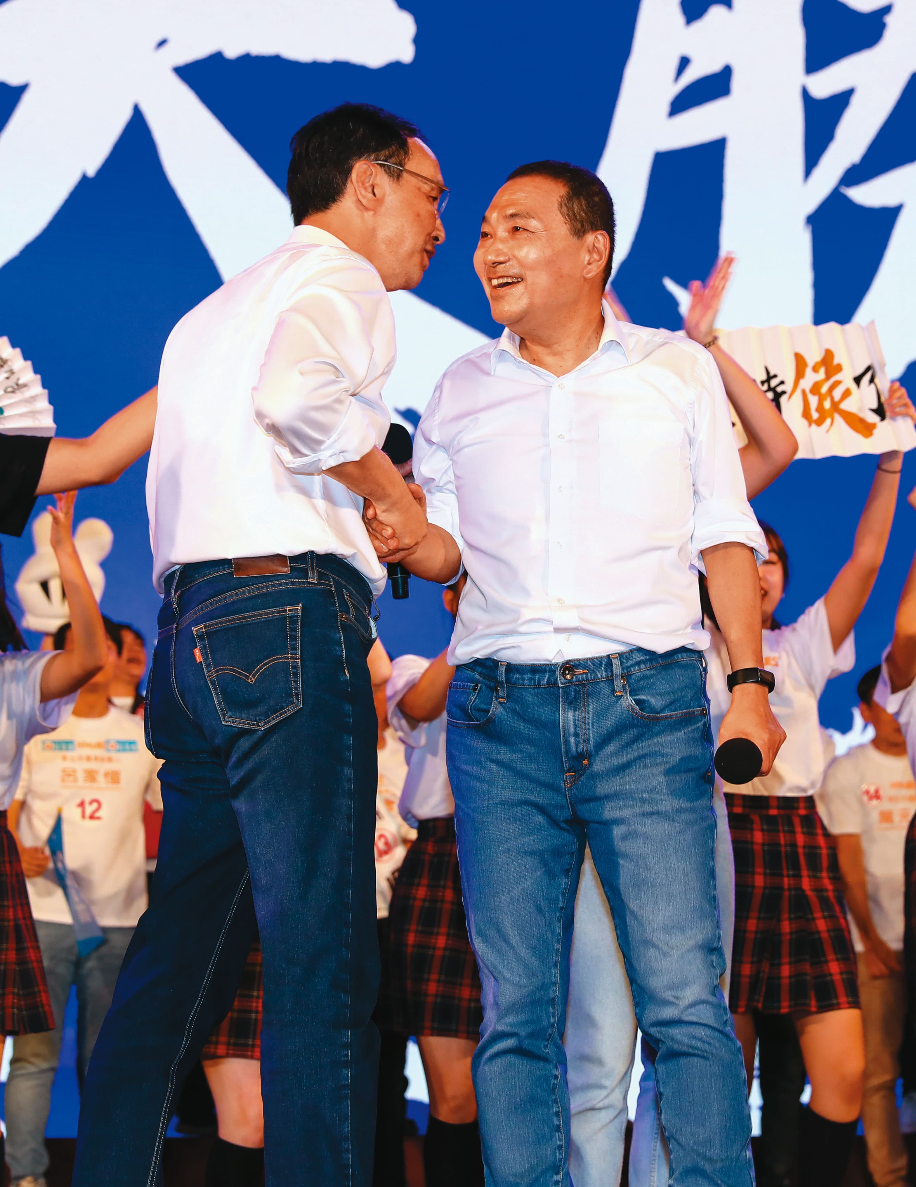 國民黨內選前「卡侯」參選總統的傳言不斷,選後則掀起另一波「防朱」氛圍。