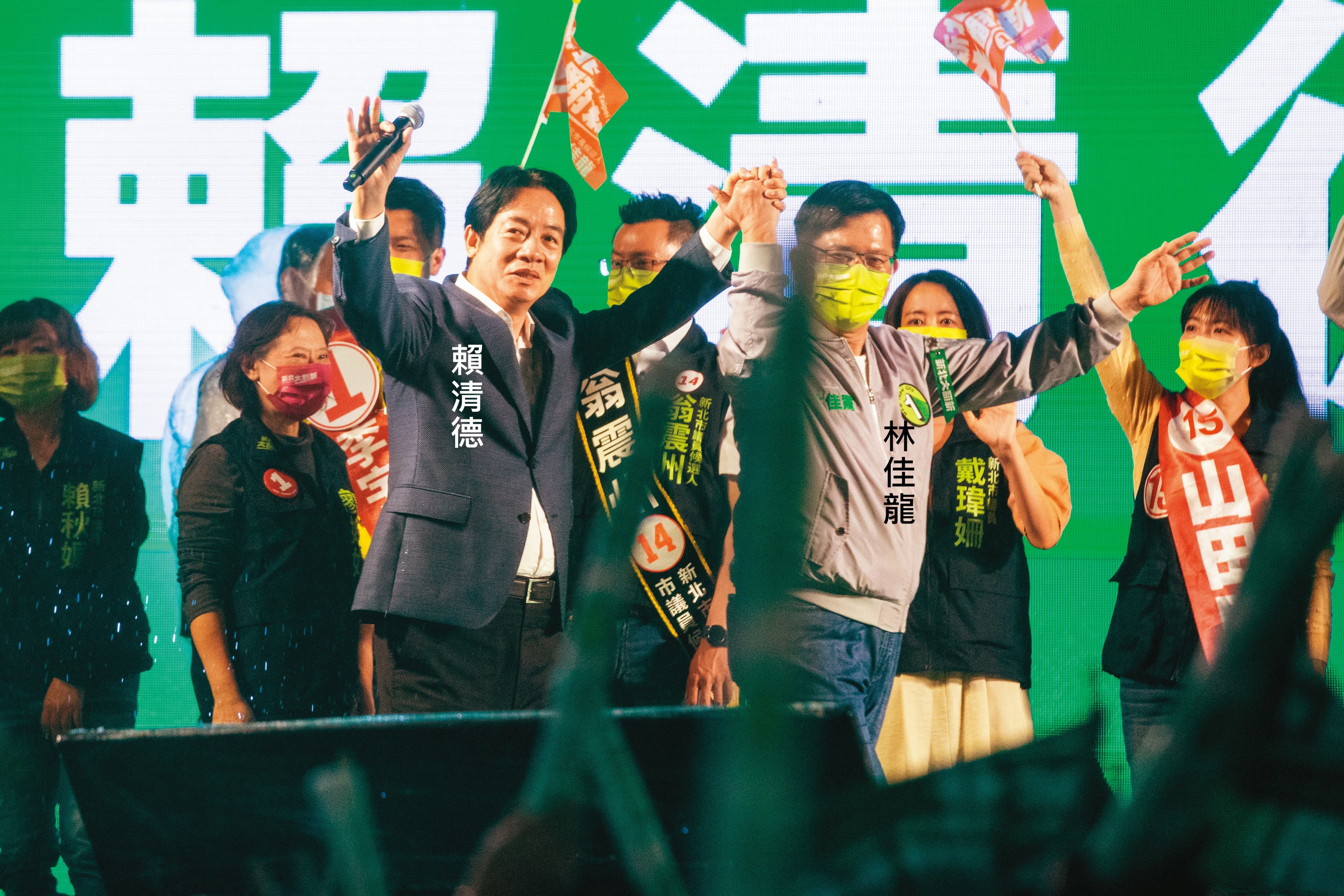 賴清德透過公投、九合一全台輔選累積政治能力,跨派系廣結善緣。