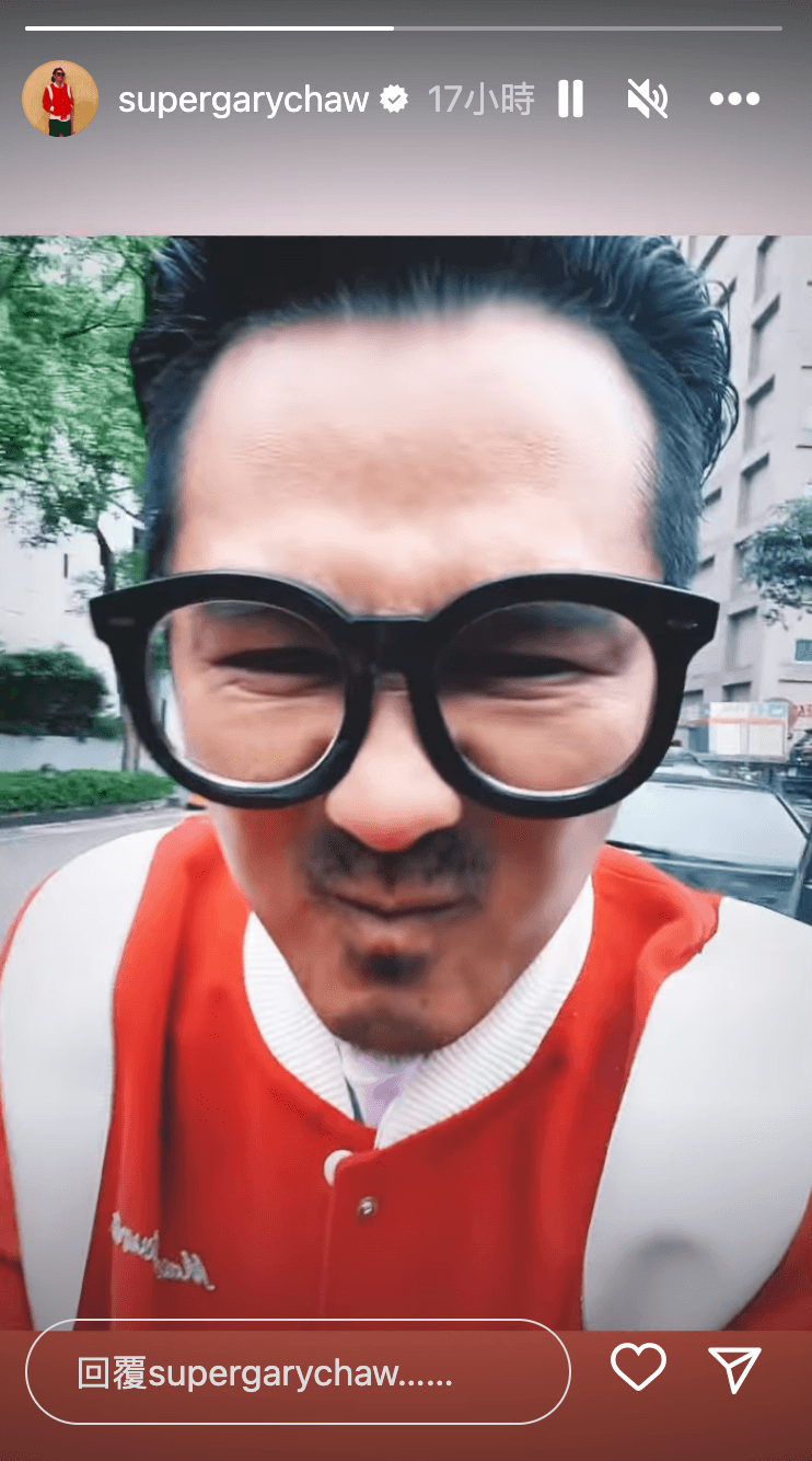 曹格自拍不時做鬼臉。(翻攝曹格IG)