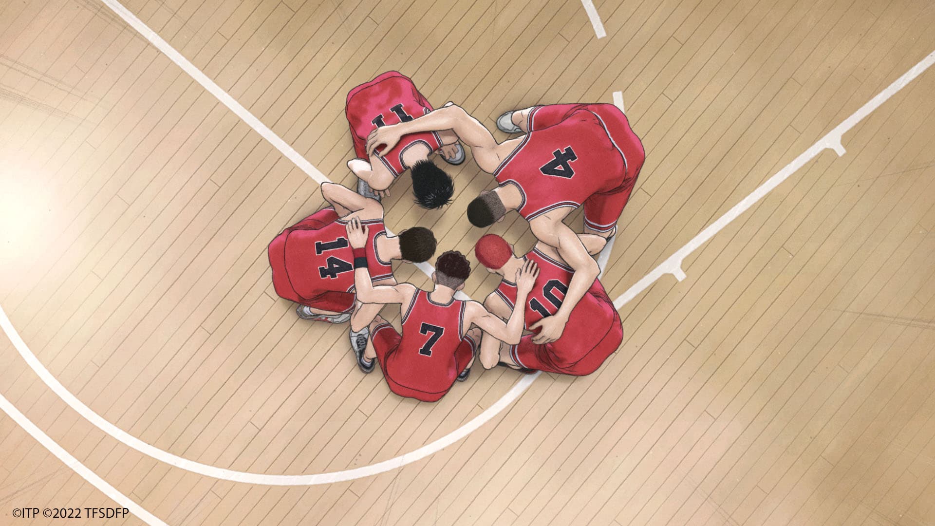 《灌籃高手The First Slam Dunk》將於2023年1月13日全台上映。(台北双喜電影提供)