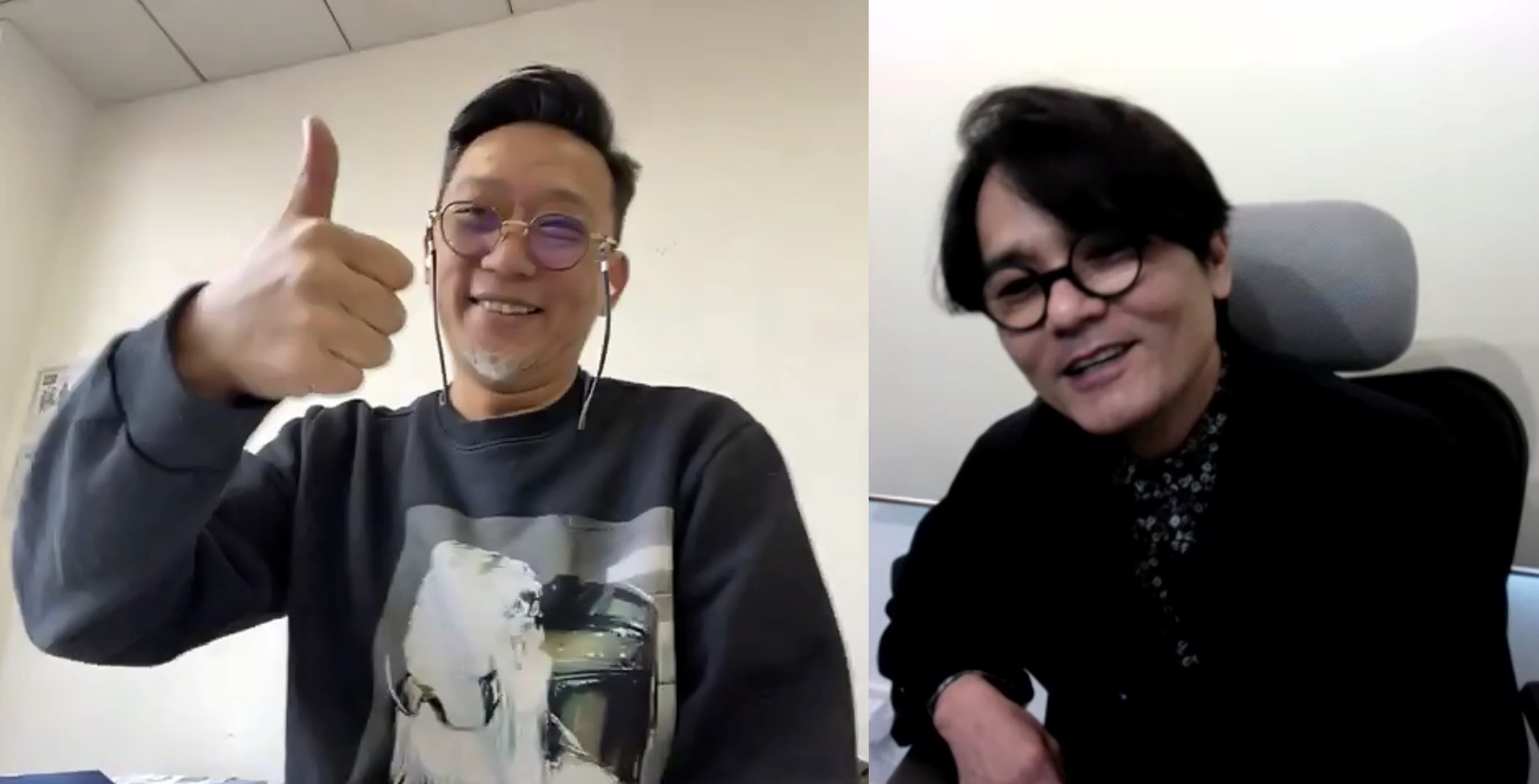 《智齒》導演鄭保瑞(左)與男主角林家棟(右)合作無間,但林家棟卻認為這是他拍得最辛苦的一部片。(華映)