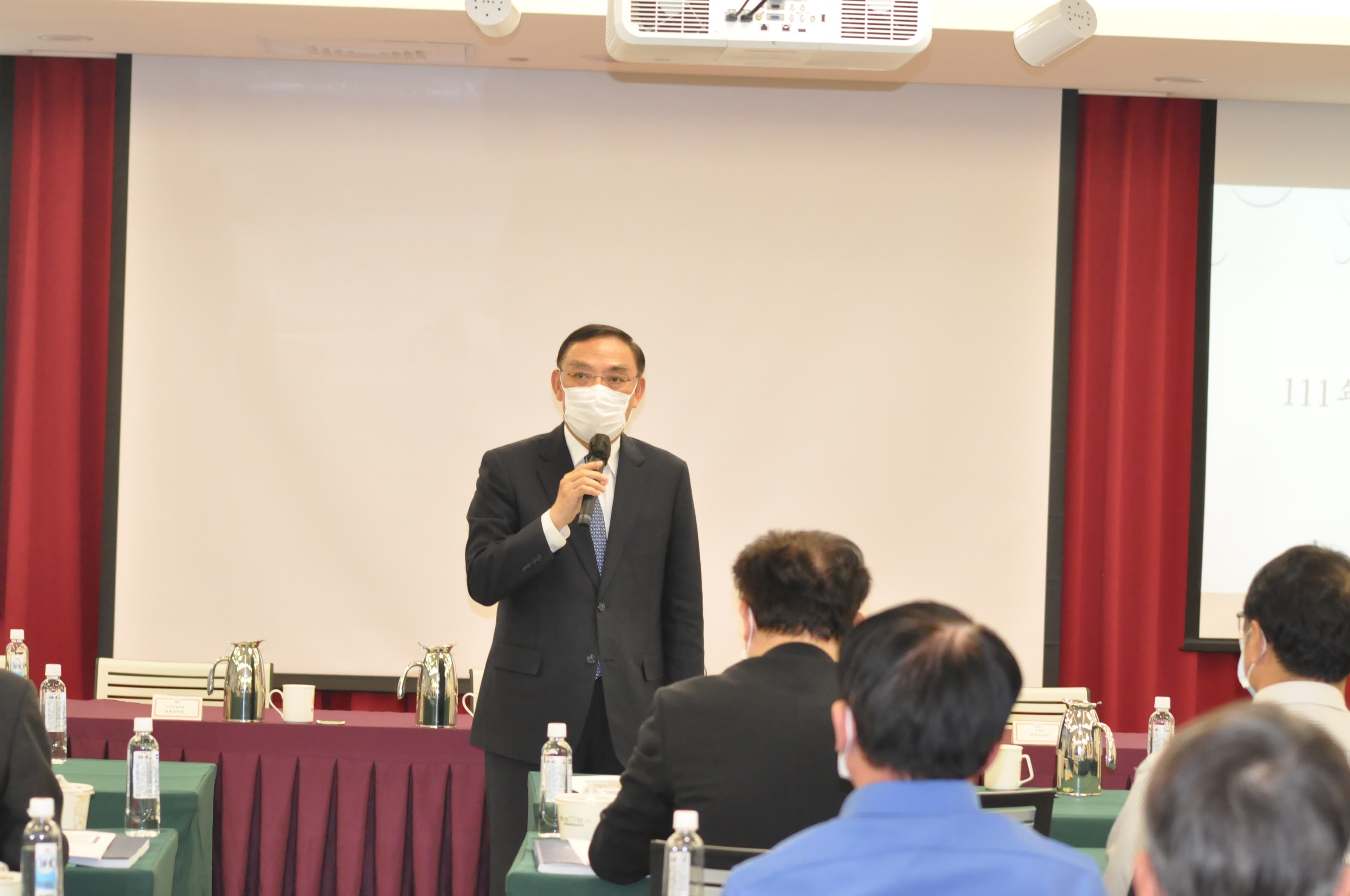 法務部長蔡清祥感謝各機關查賄辛勞,請各檢察機關掌握時效提出當選無效之訴。(最高檢提供)