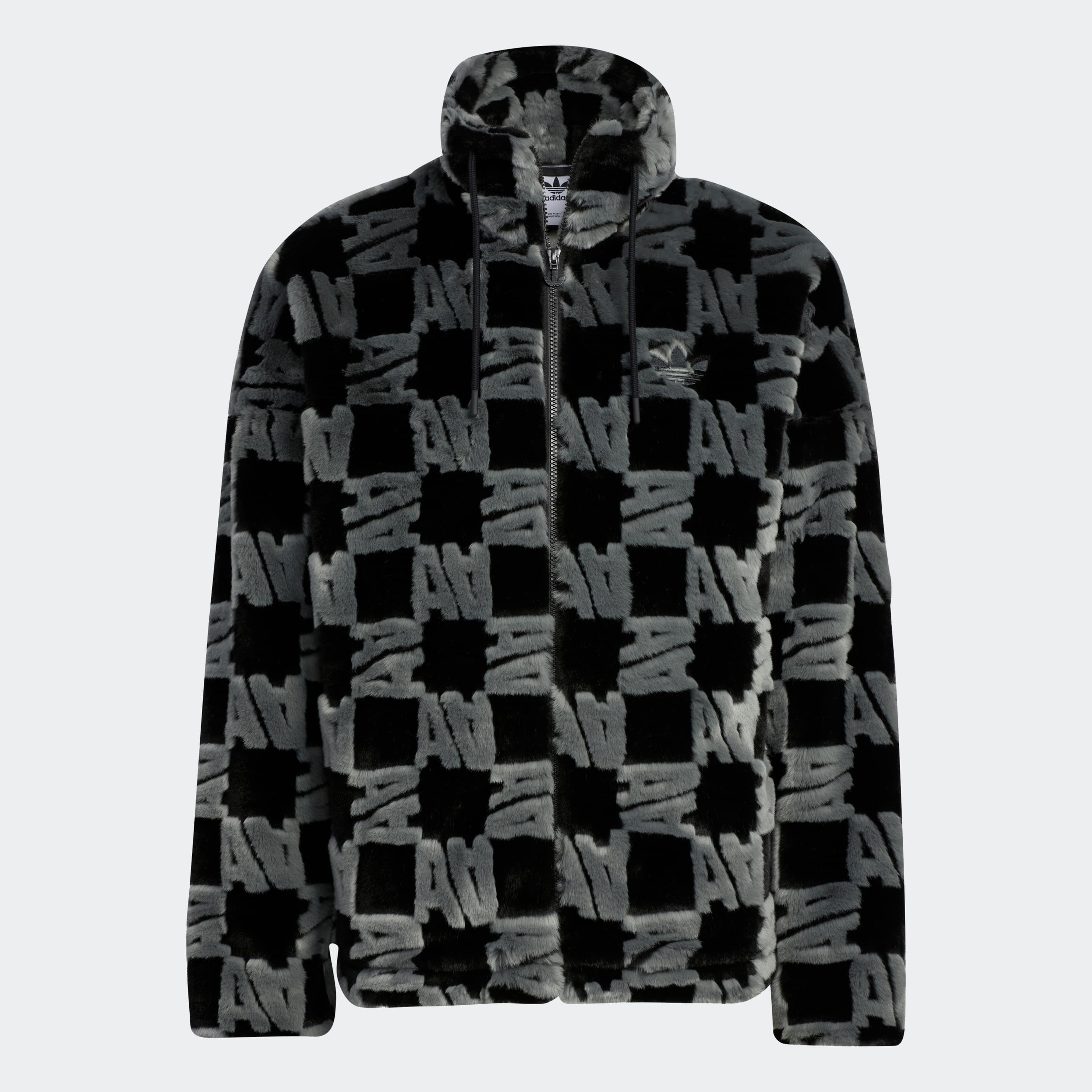 格紋環保皮草 NT$5,690 adidas Originals(adidas Originals提供)