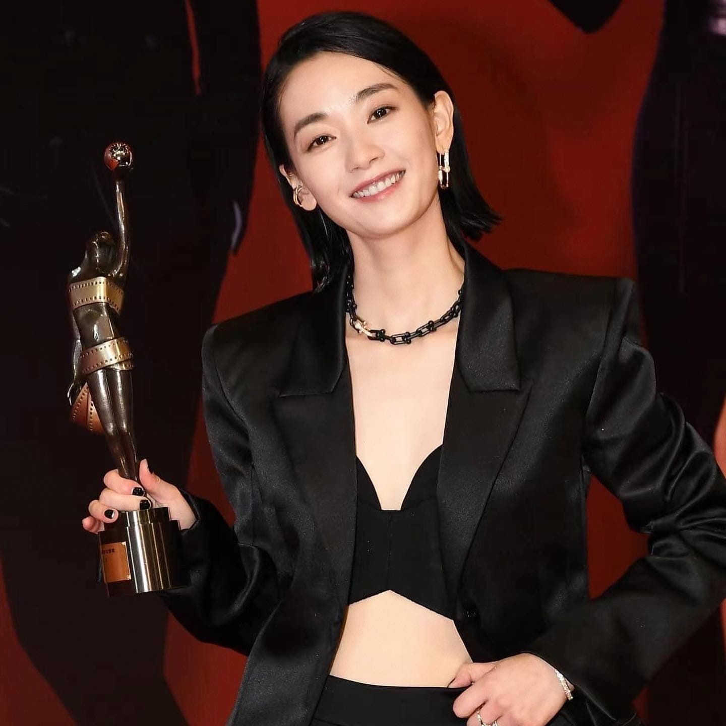 劉雅瑟很早就高調宣布不參加金馬獎,雖令不少台灣人頗有微詞,但以她的身分國籍並不意外。(翻攝自劉雅瑟微博)