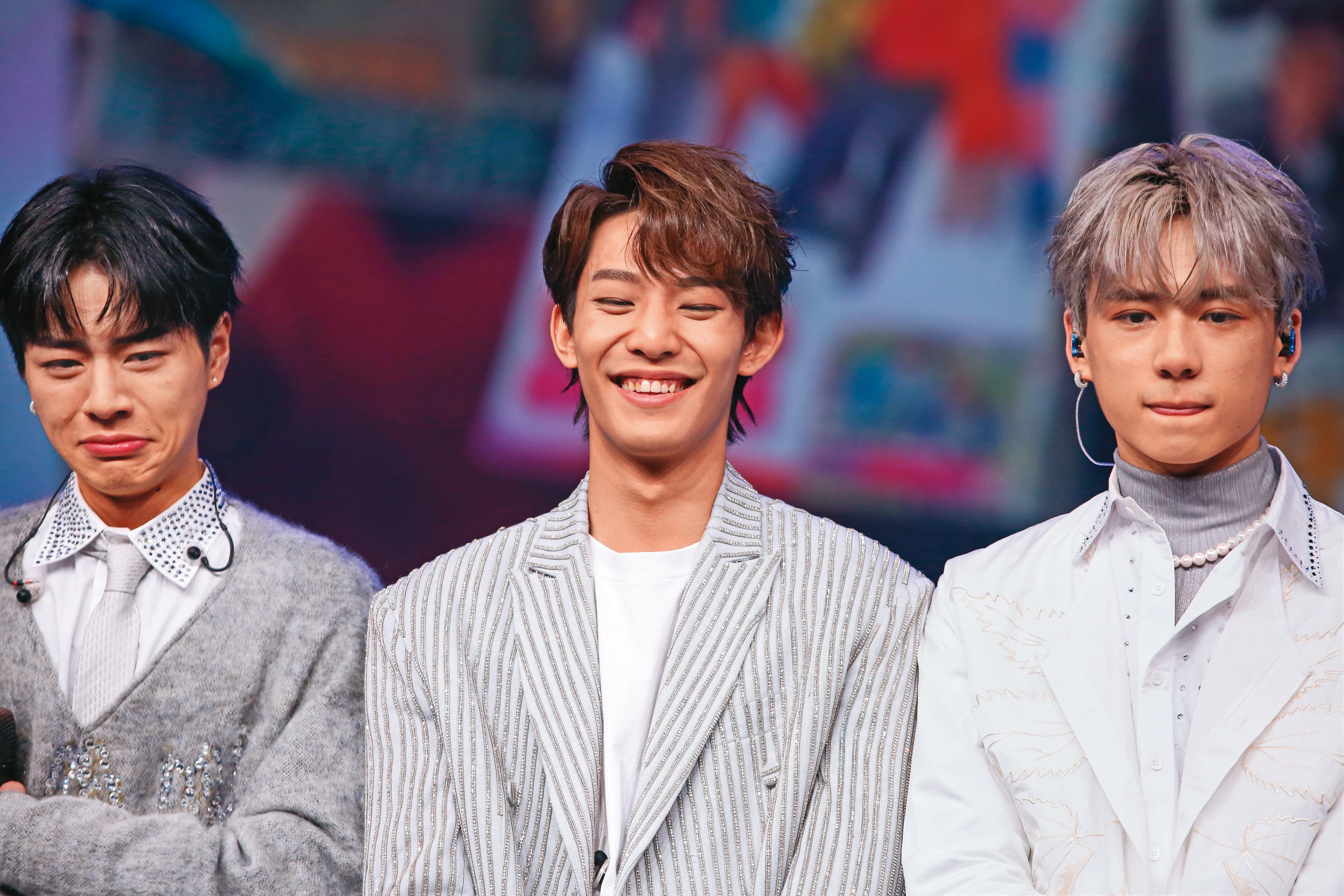 Ozone推出首張EP，祖安（右起）、煥鈞、佳辰感恩之情，點滴在心頭。