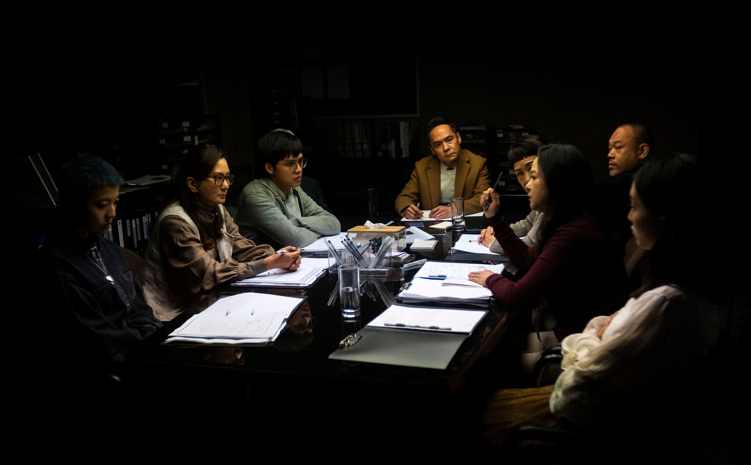 《正義迴廊》演出少見的陪審團激辯過程，可為即將施行的國民法官新制做參考。（甲上提供）