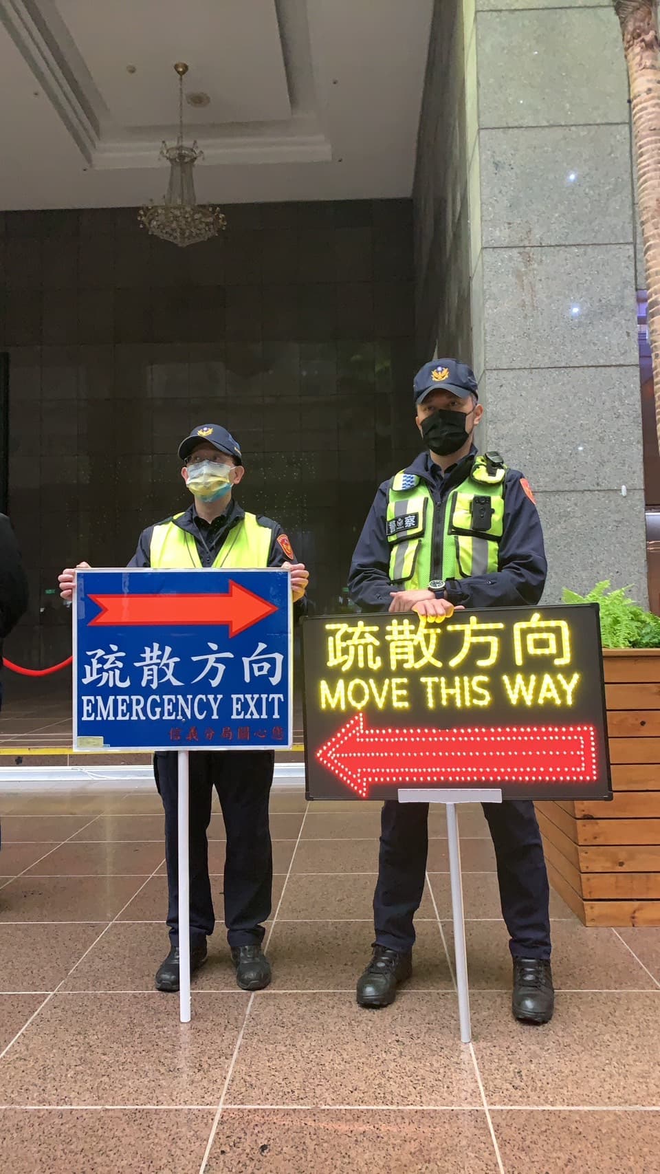 警方將設置「防踩踏小組」,協助民眾活動散場或緊急疏散。(警方提供)