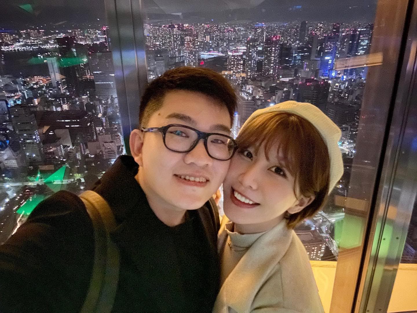 Joeman與Niya妮婭元旦雙雙公開認愛。(翻攝自Niya妮婭臉書)