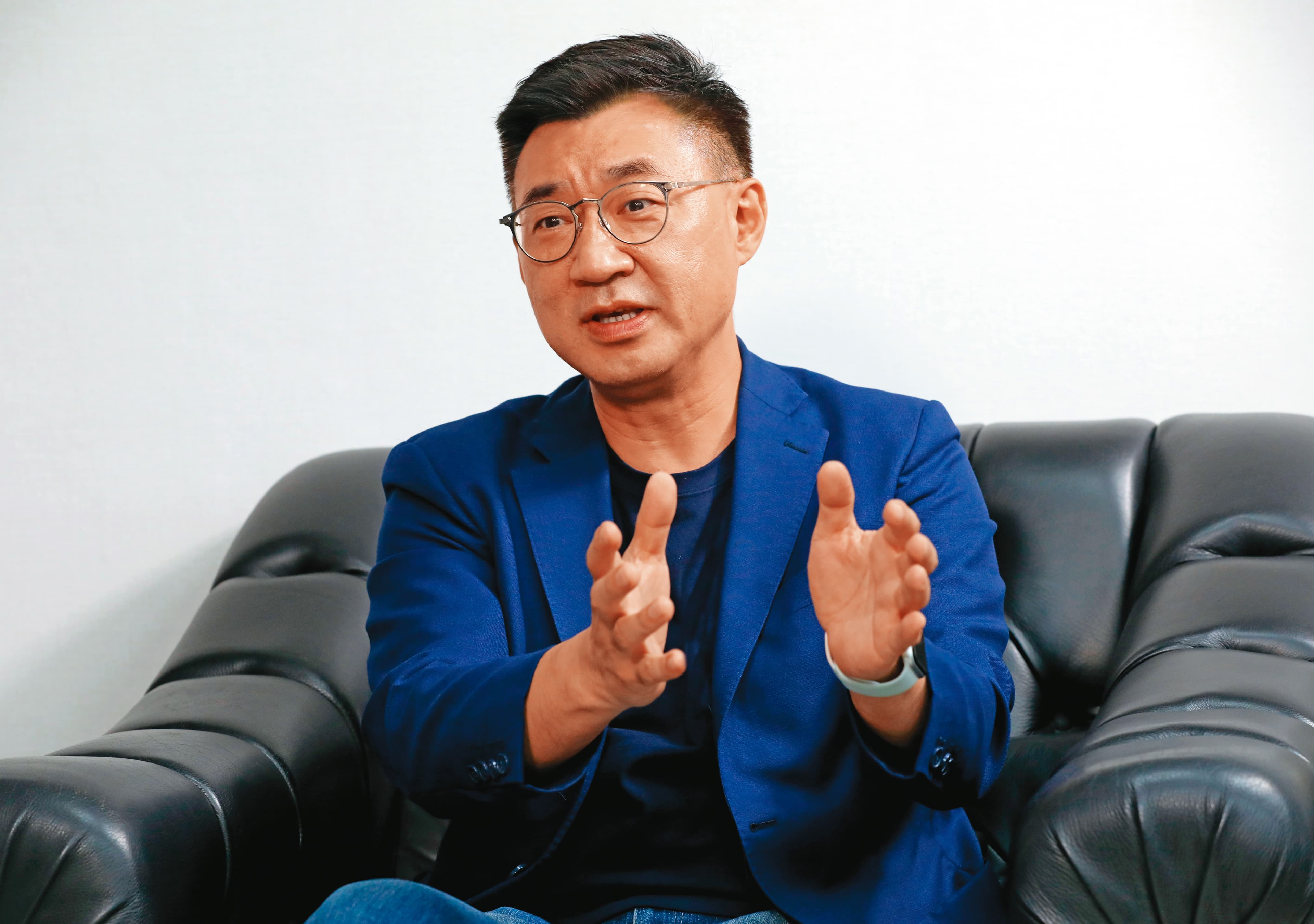 前國民黨主席江啟臣接棒新北市長呼聲高，但江2日表示將爭取立委連任。