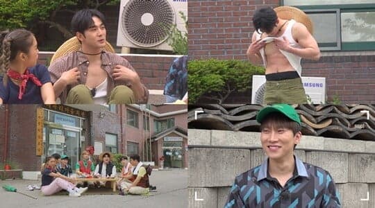 白虎與神童、徐恩光等人一起出演《The Door》旅遊節目。(網路圖片)