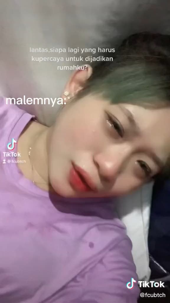 南達在婚禮結束後,還是忍不住爆哭。(翻自TikTok)