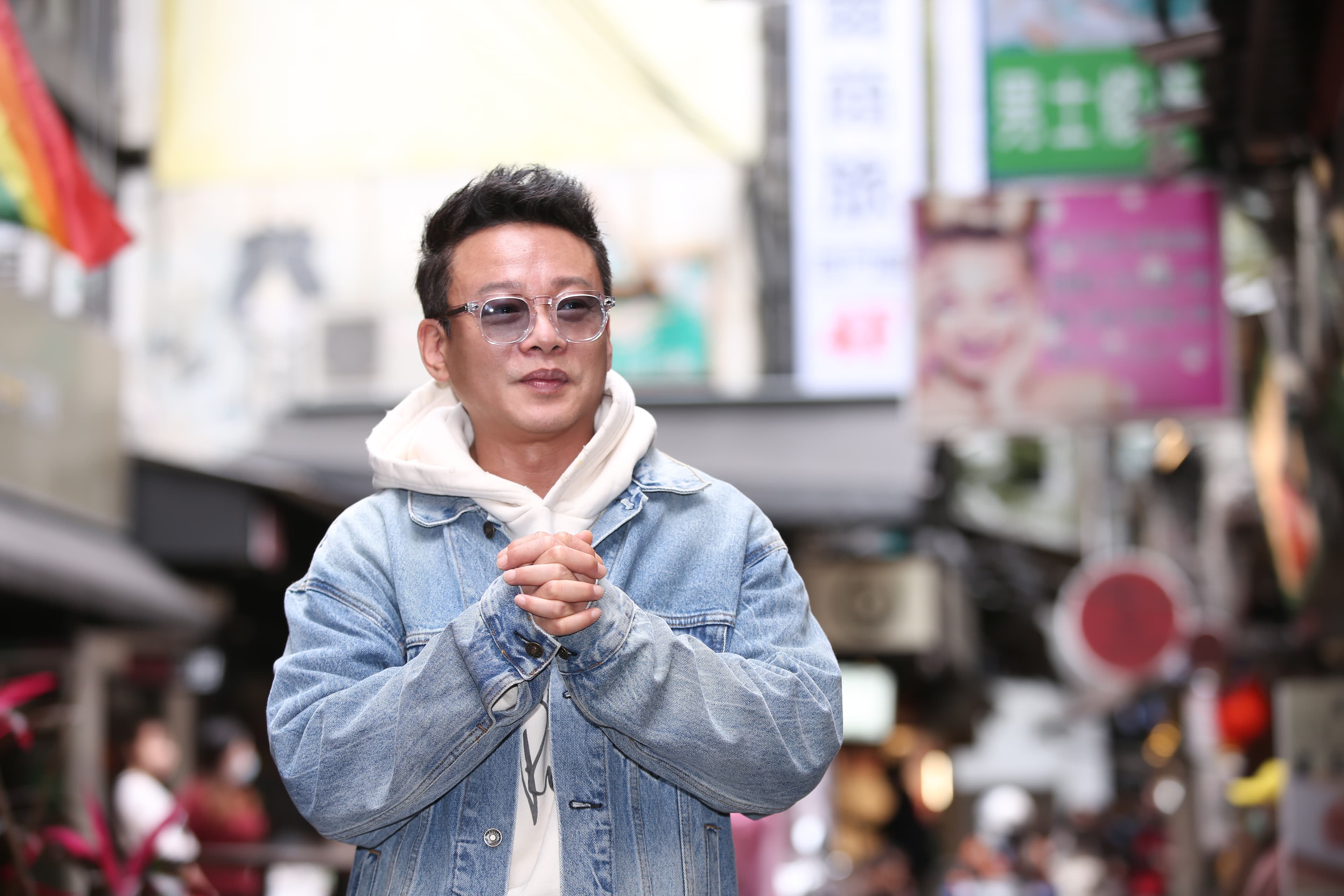 李康生(圖)讚郭雪芙是位好演員,還透露看了對方主演的《華燈初上》。