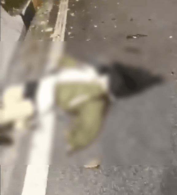 其中一名正妹當場慘死。(翻自《91吃瓜中心》)