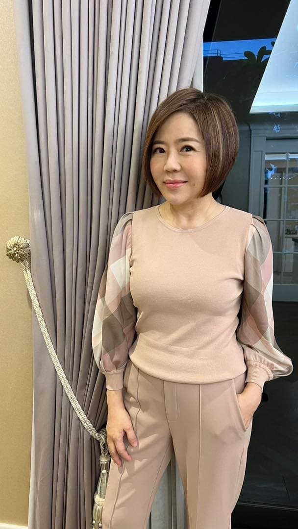 于美人主持《國民大會》傳是因為主持費太高而遭電視台換人。(翻攝自于美人臉書)