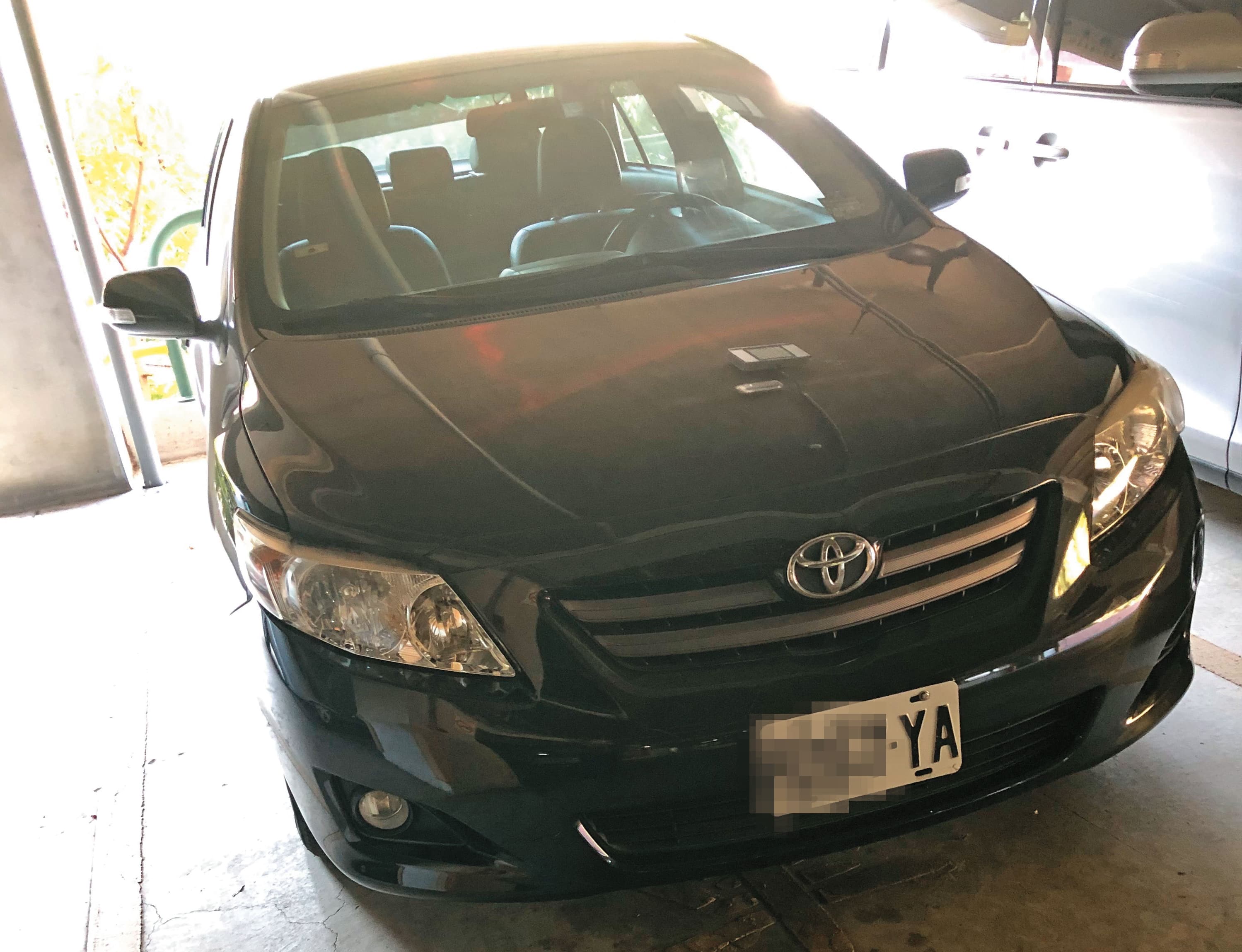 大葉大學公務車長期淪為葉忠興私人用車,校方直到去年中才索回。(讀者提供)