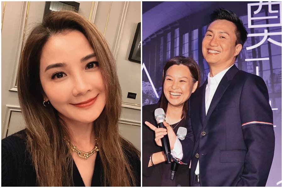 鄭中基(右)、蔡卓妍密婚被踢爆後就離婚,也很快就結交了新歡。(攝影組、蔡卓妍IG)