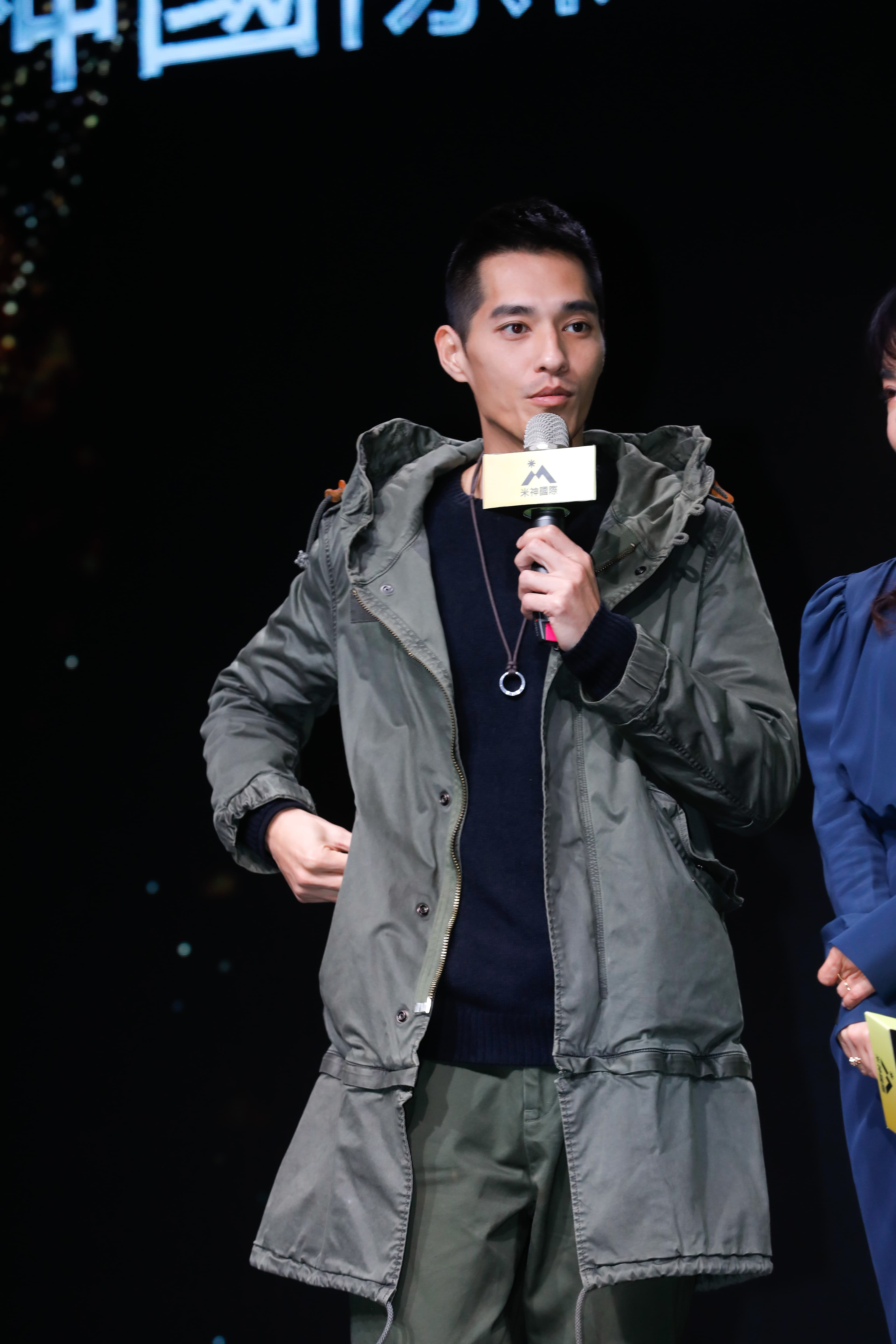 藍正龍以導演身分出席米神國際發表會。