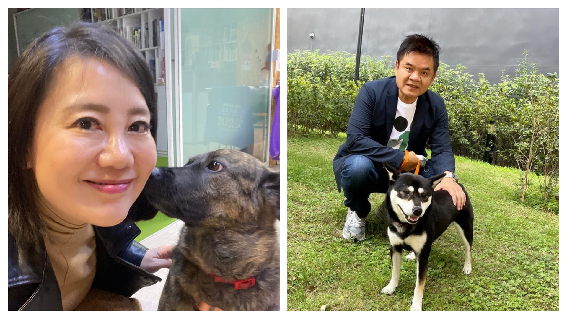 面對國民黨的提案,吳思瑤與莊瑞雄搖頭了。(翻攝自吳思瑤、莊瑞雄臉書)