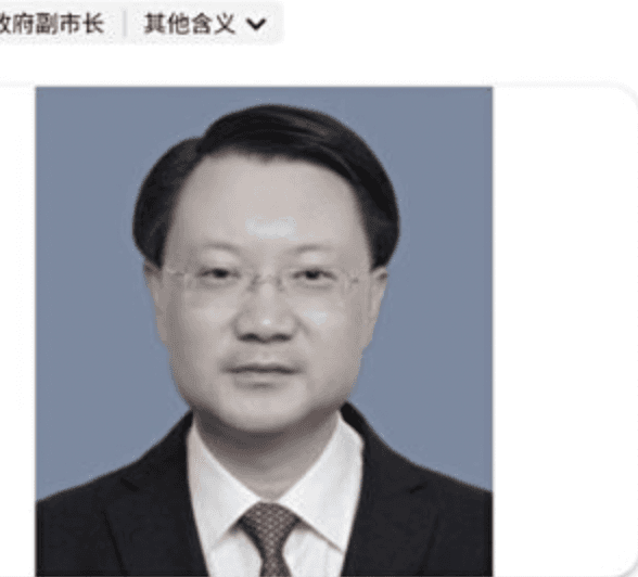 涉事副市長韋峰。（翻攝網路）
