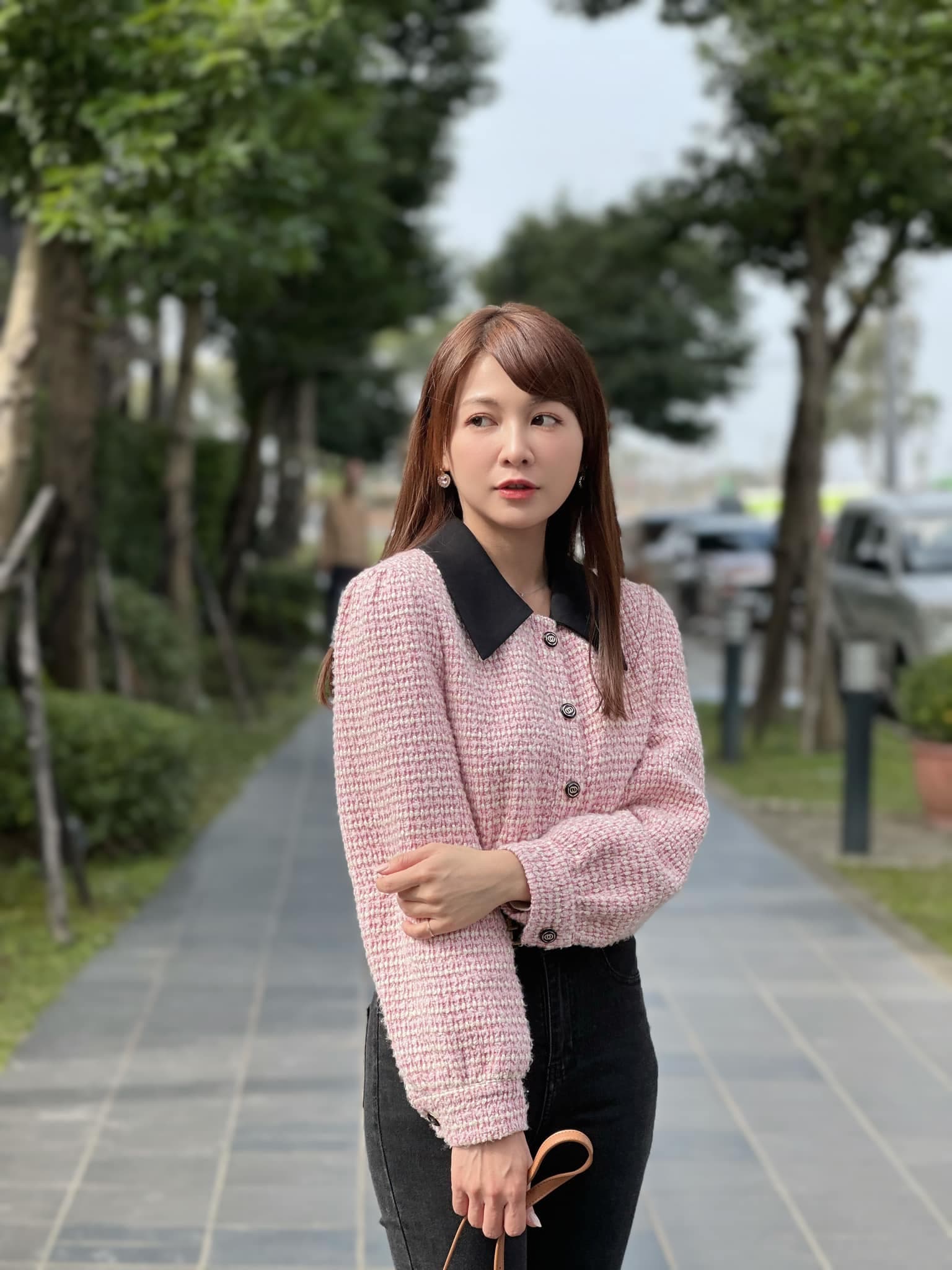 謝京穎因業配照與男友起爭執,1個月後決定分手。(翻攝自謝京穎臉書)