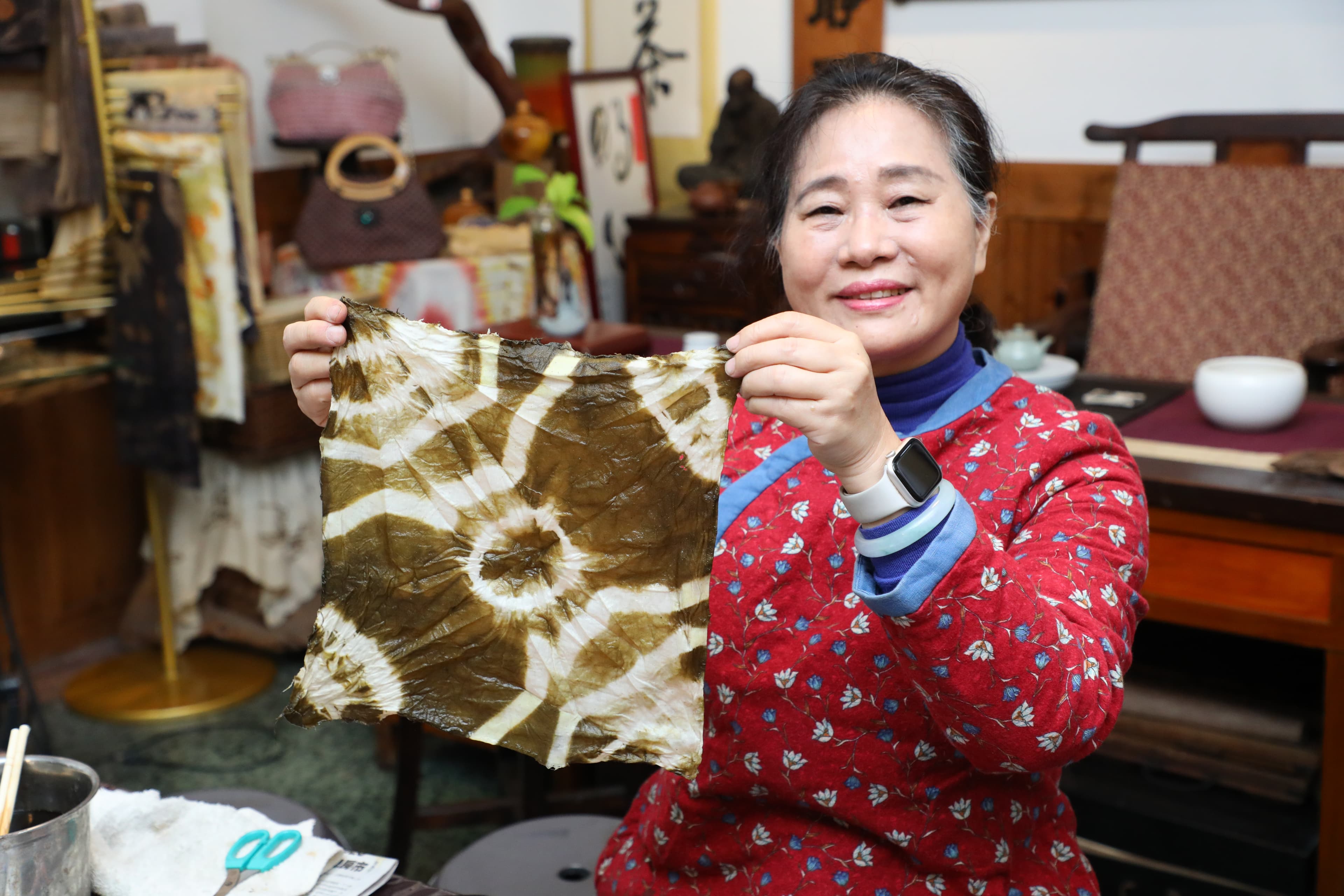 最後完成獨一無二的作品,讓人很有成就感。