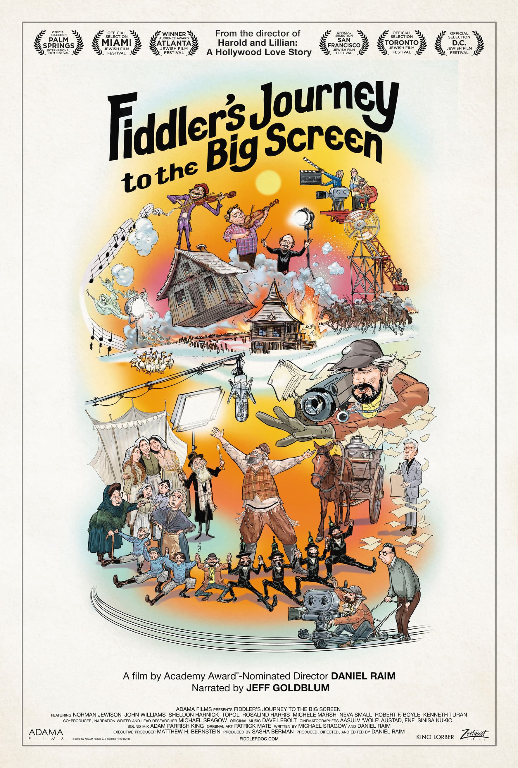 日出日落:屋頂上的提琴手 《Fiddler's Journey to the Big Screen》