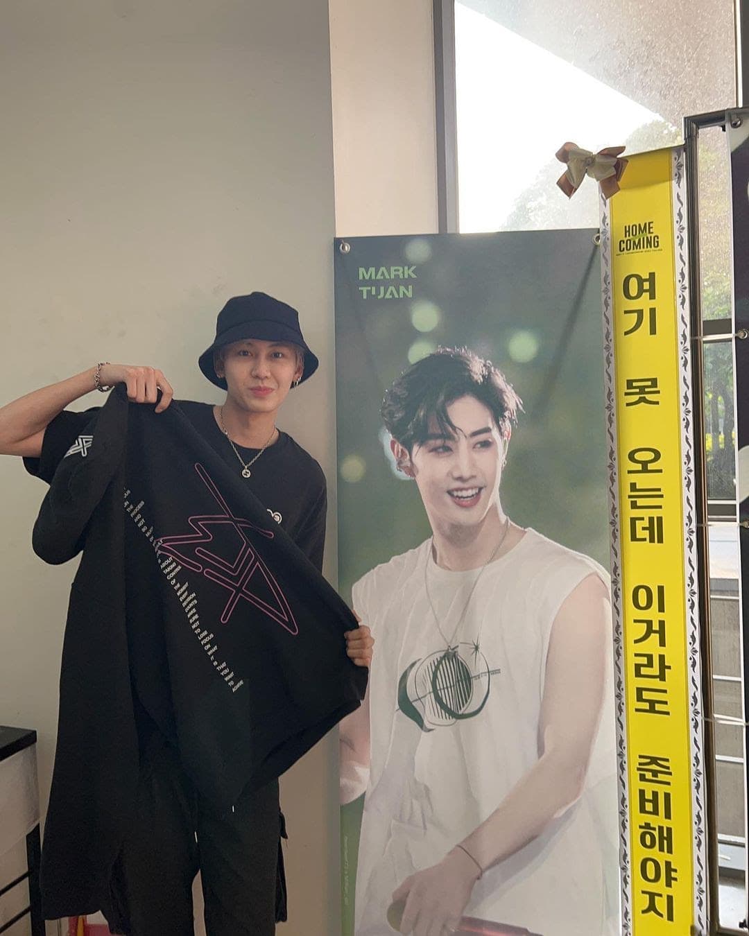 Boun超喜歡GOT7成員Mark,曾到韓國看GOT7演唱會。(翻攝自Boun IG)