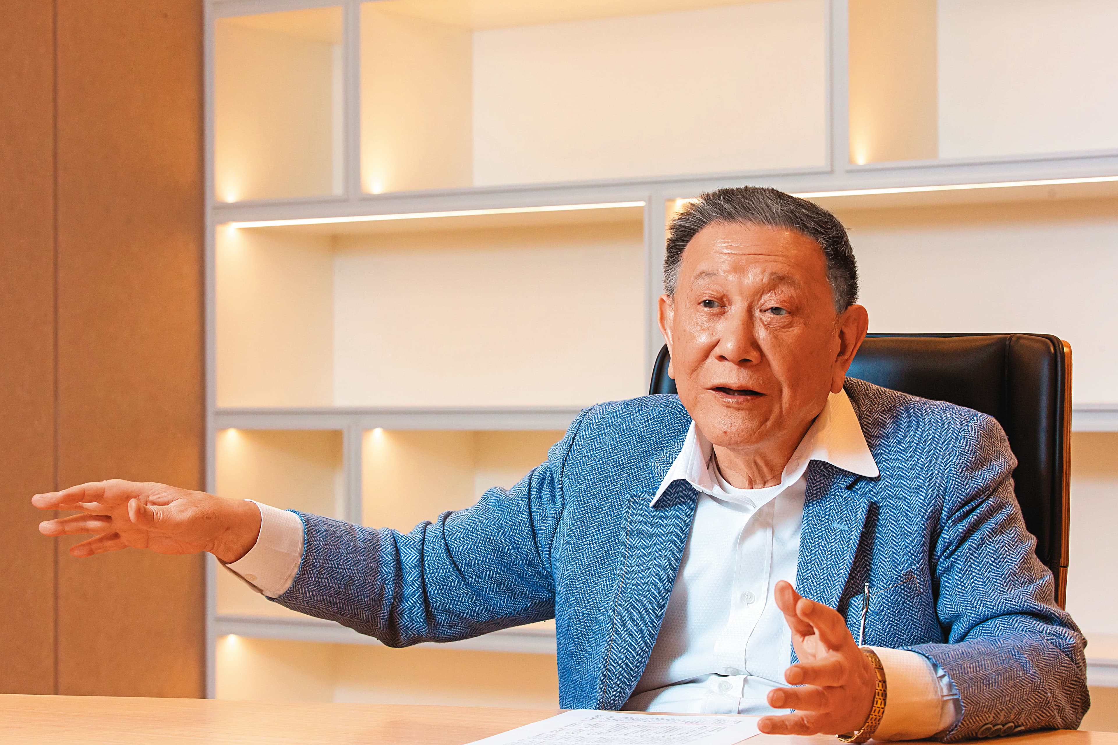 直言自己「難以東山再起」,沈慶京希望自家事業在能獲利同時,也要更具意義與未來性。