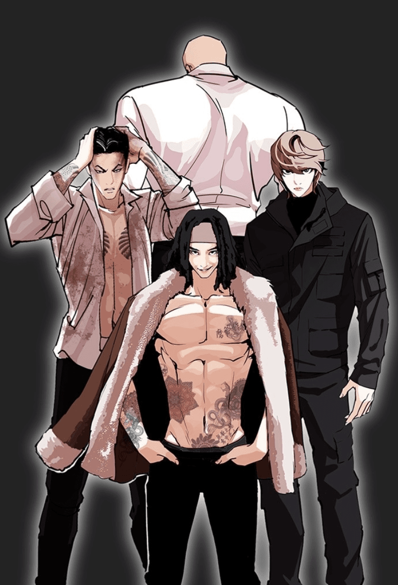 《看臉時代》時代隨著連載持續進行也出現更多不同的角色。(LINE WEBTOON提供)