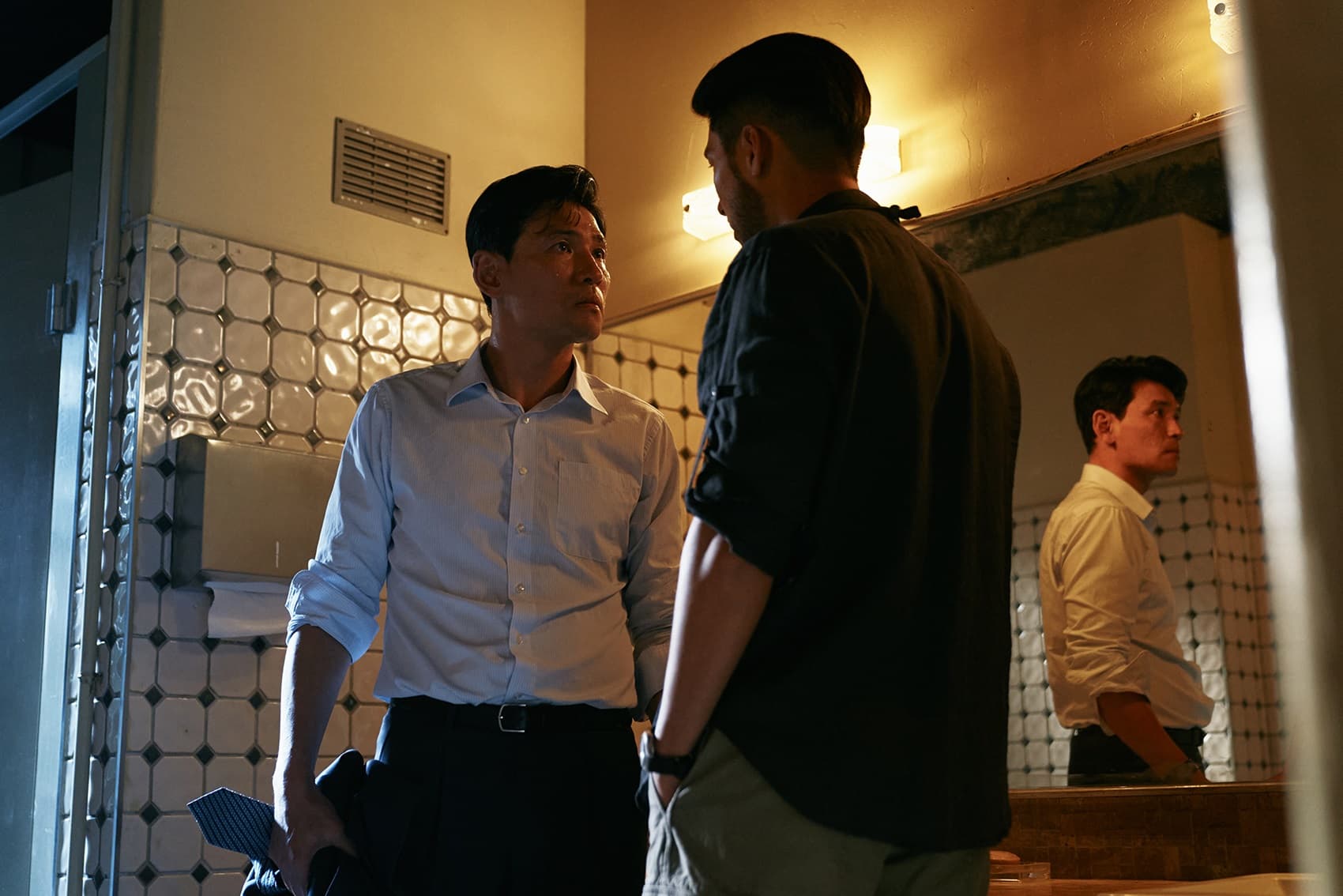 《火線交涉》林順禮導演十分感謝黃晸玟和玄彬2名演員為本作的付出。(車庫娛樂)