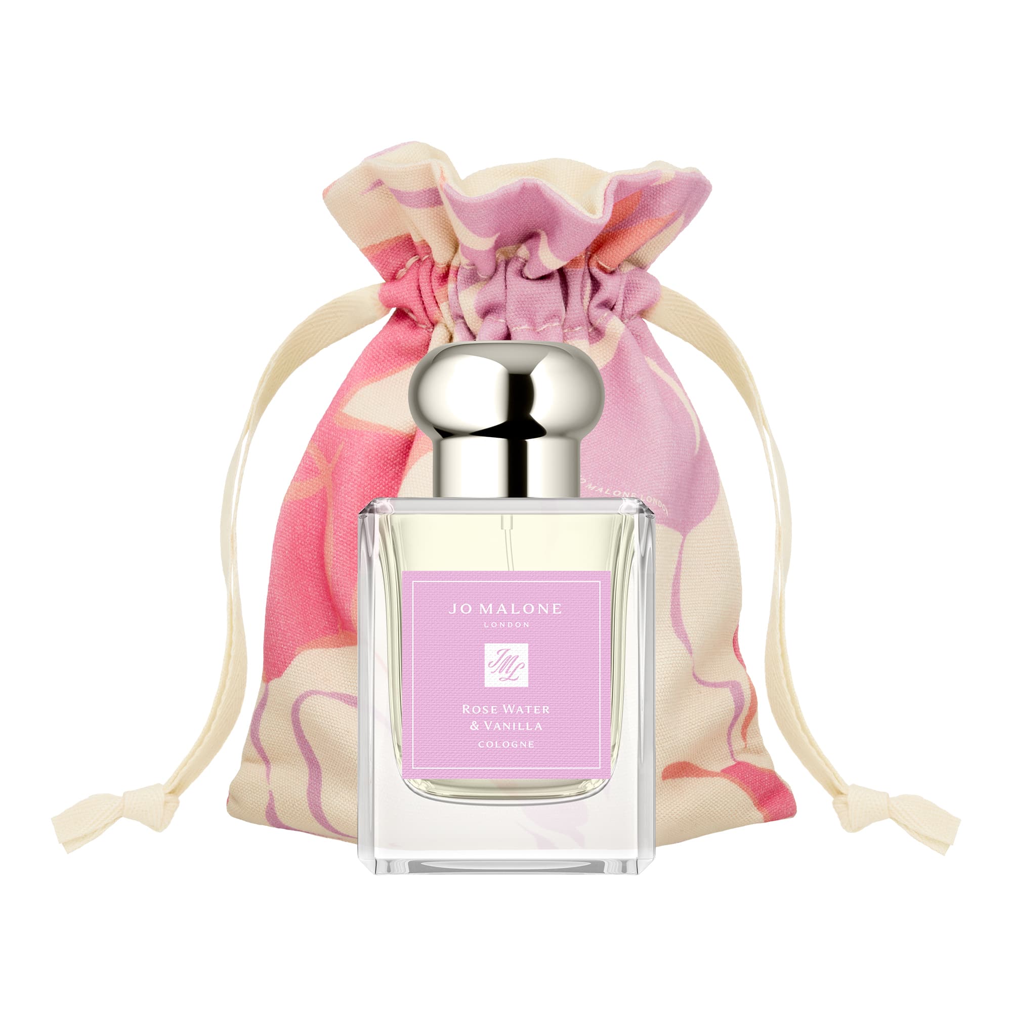 20230202ent0012023玫瑰水與香草限定版香水(搭贈小束繩帶)。50ml/NT$4,050。(Jo Malone London提供)
