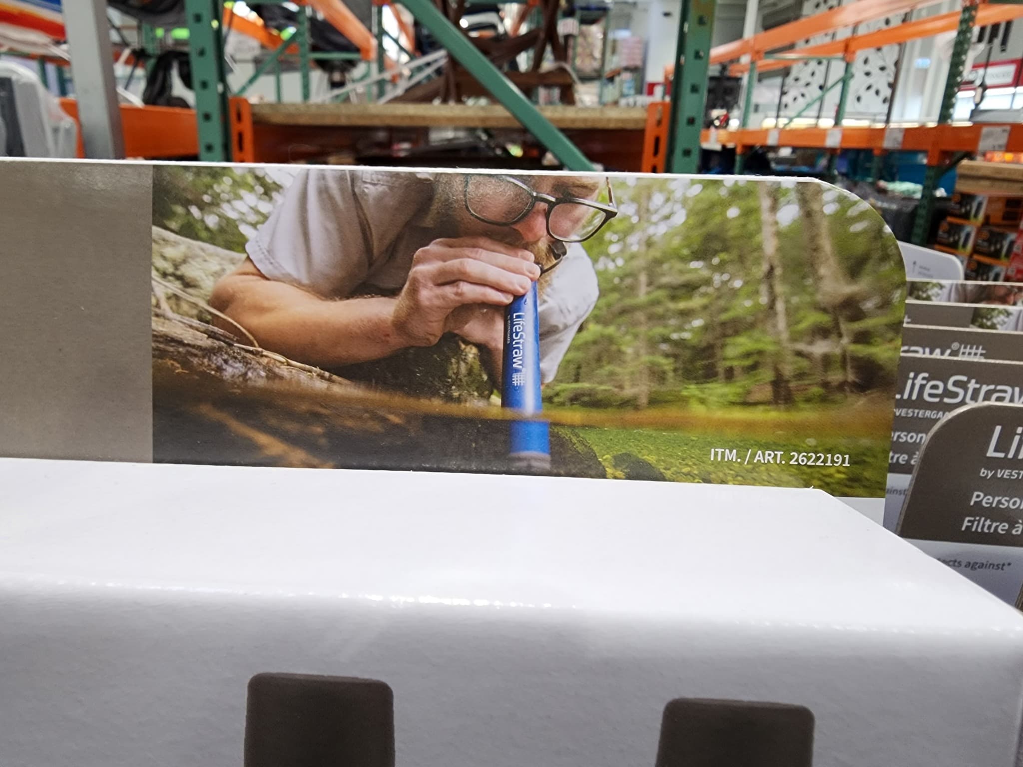 這款淨水吸管適合登山或緊急情況時使用，一支吸管可過濾約1,000公升水。（翻攝自Costco好市多 商品經驗老實說臉書社團）