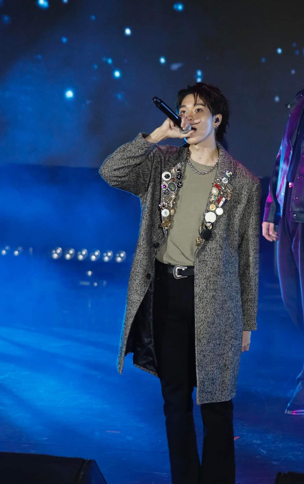 Nani登台演唱個人歌曲《Best Life》,還以中文告白「我愛你們」。(iMe TW提供)